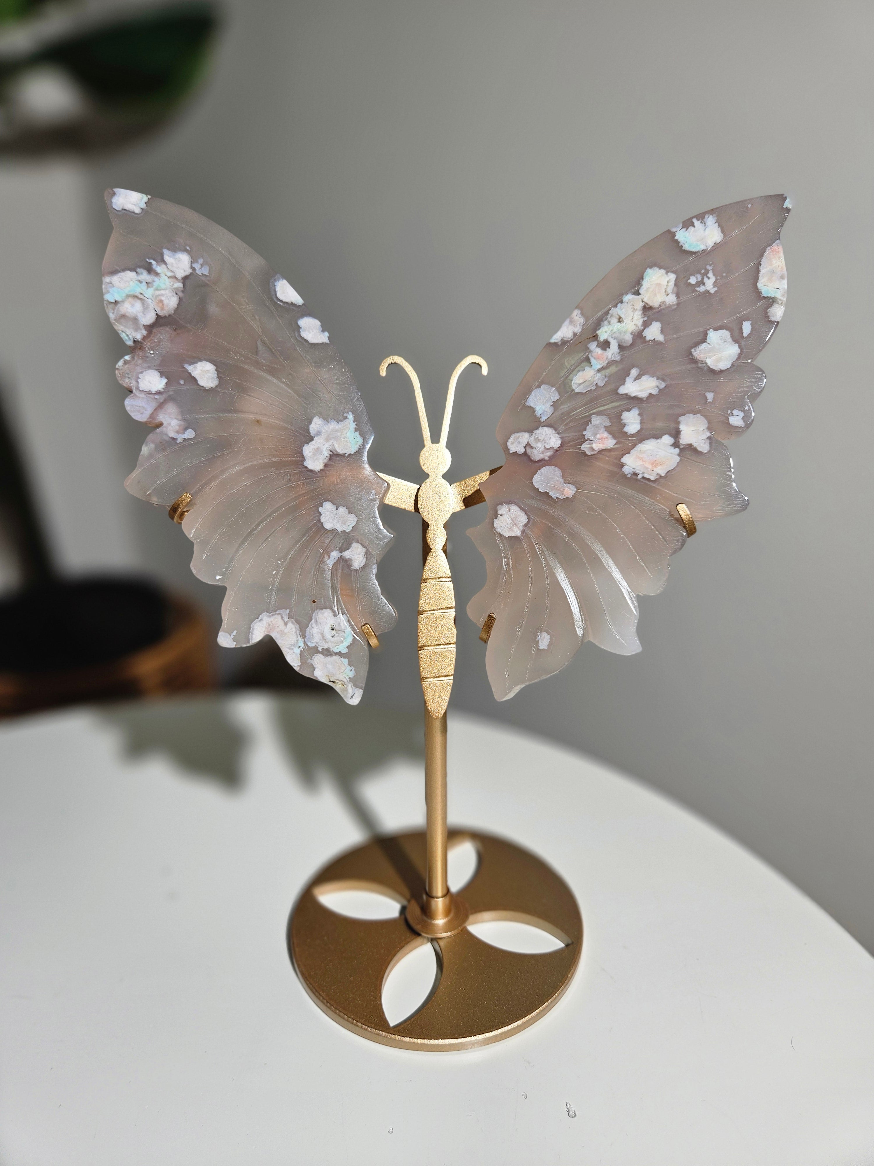 Flower Agate Butterfly 002