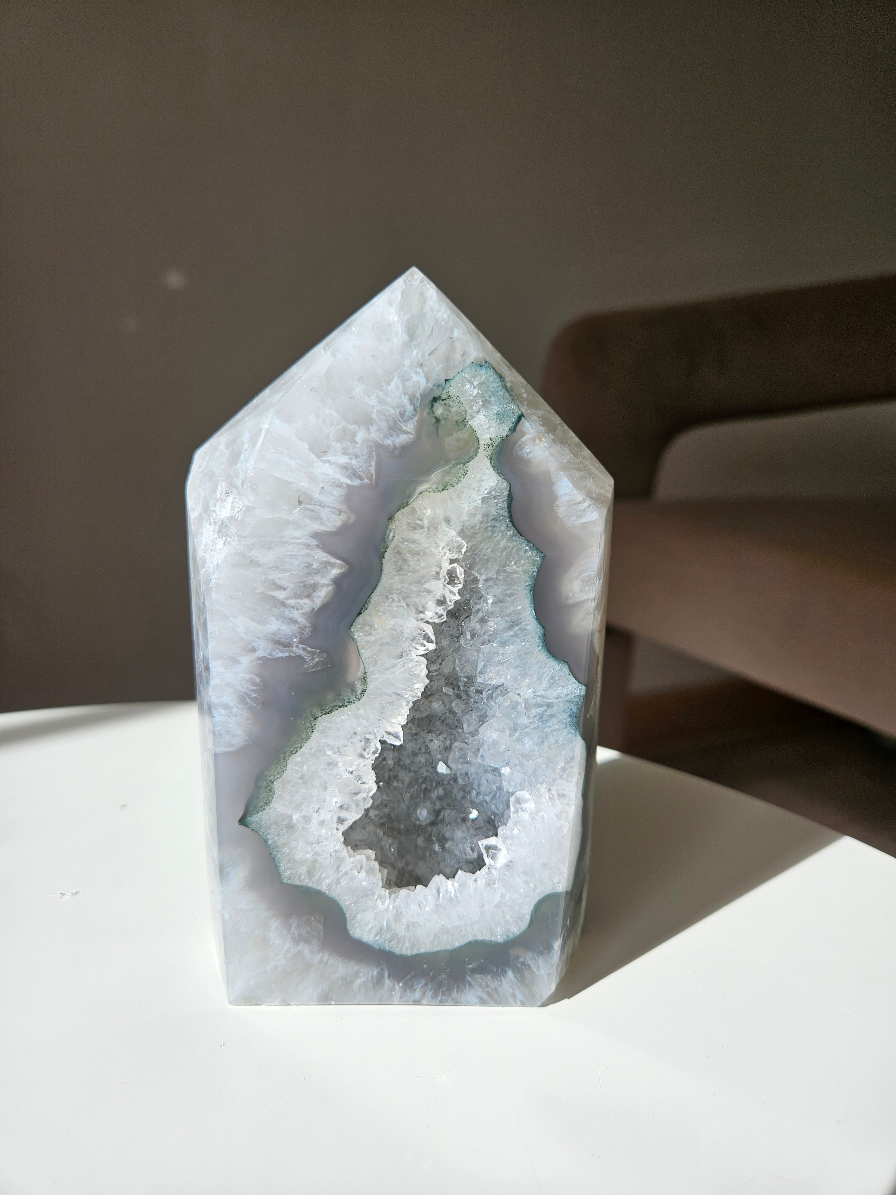Druzy Agate Tower 007