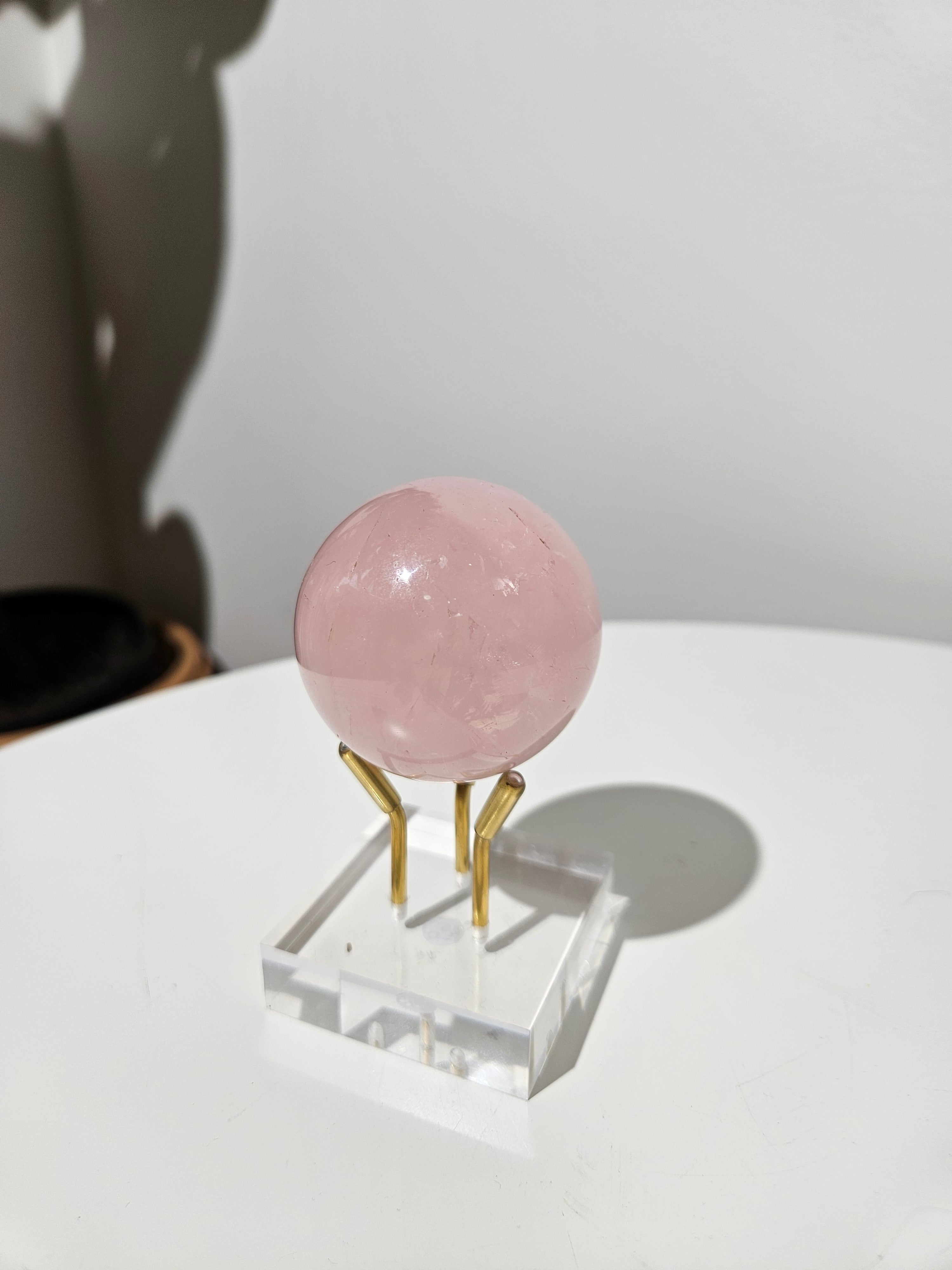 Rose Quartz Sphere 003