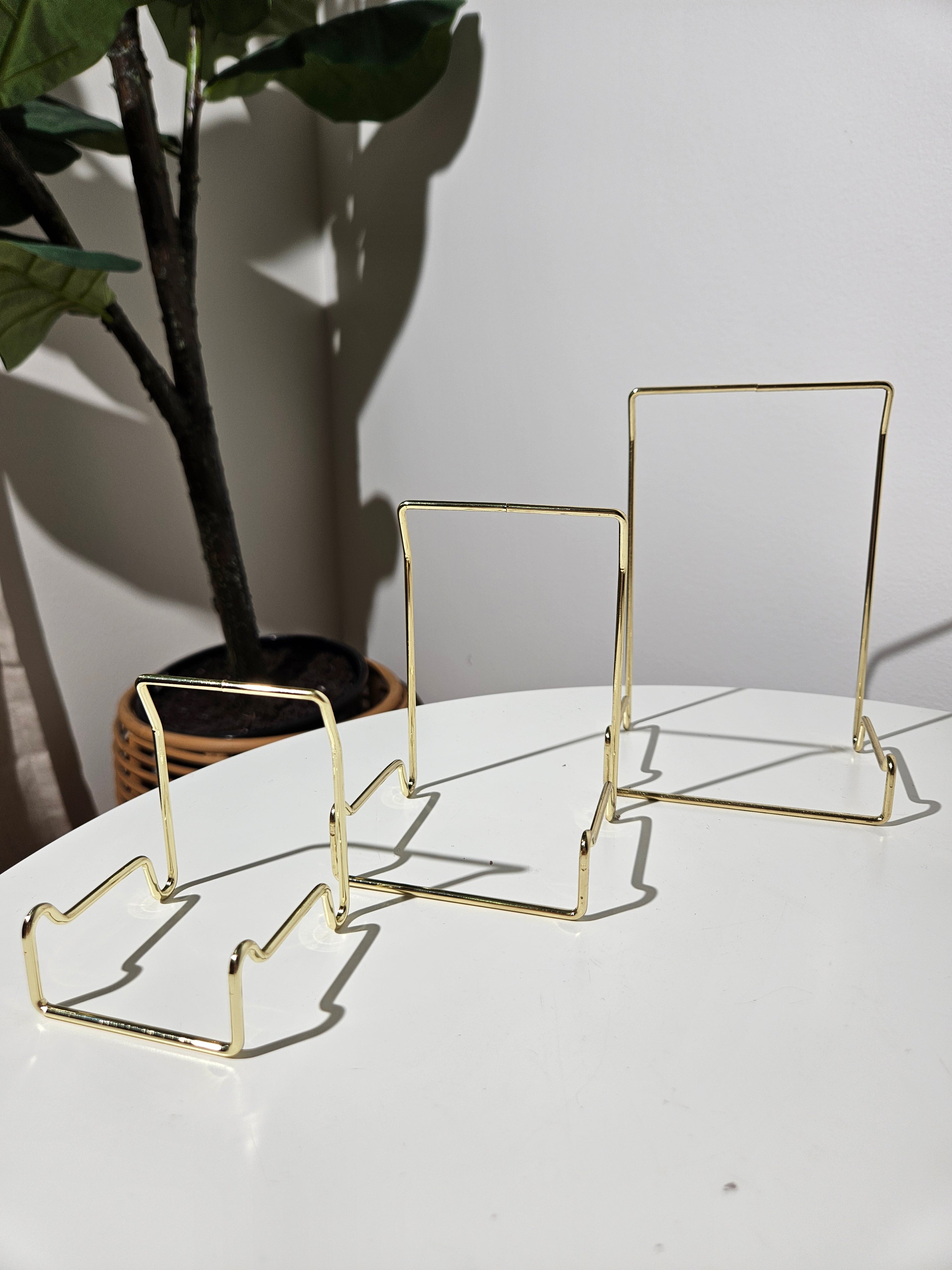 Gold Slab Stand