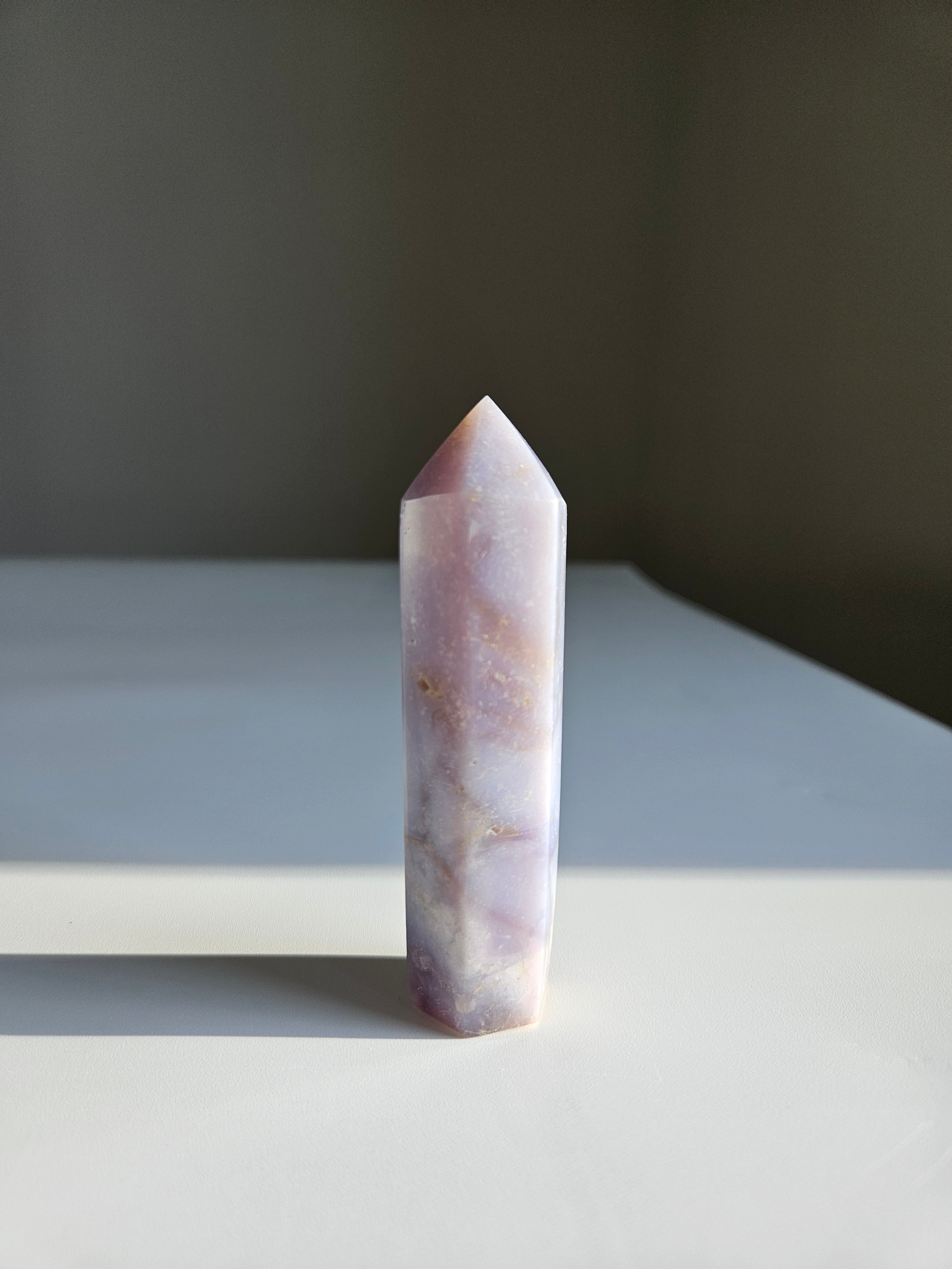 Lavender Agate Tower 001