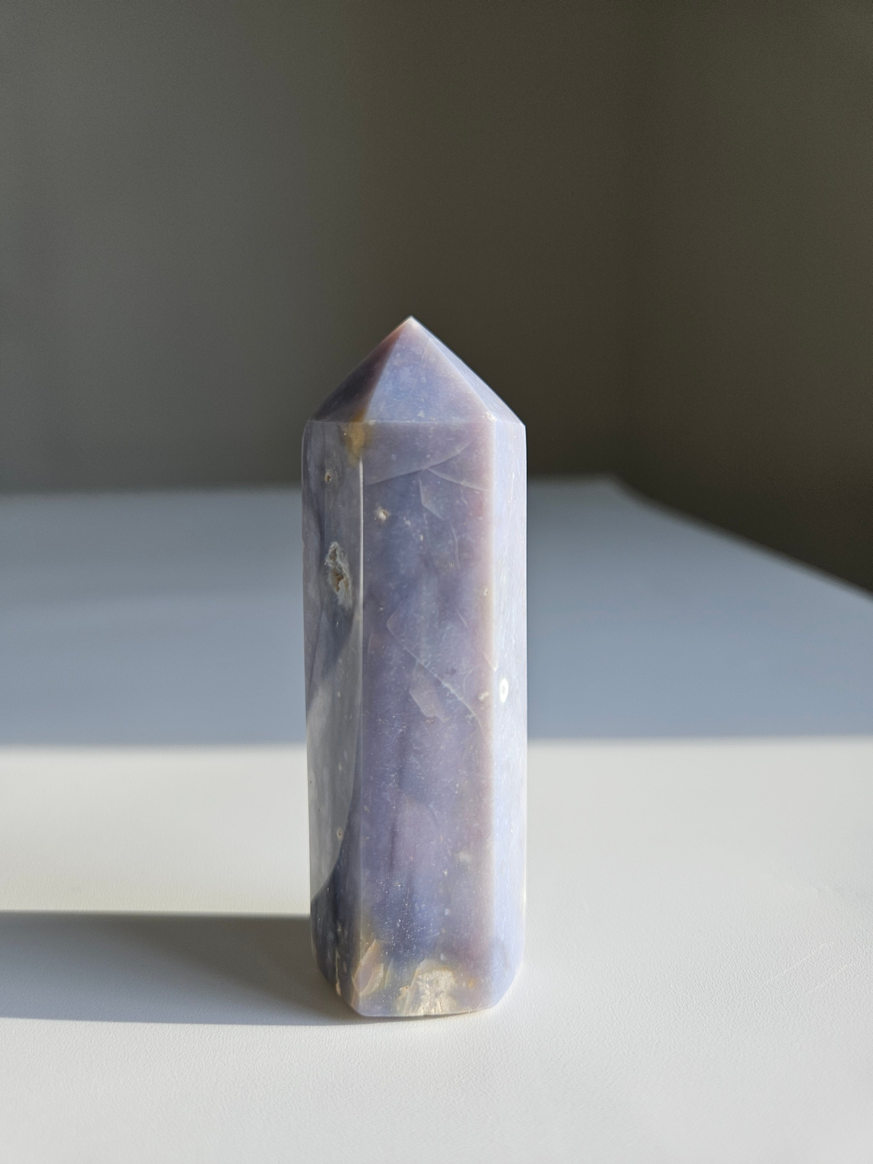 Lavender Agate Tower 002