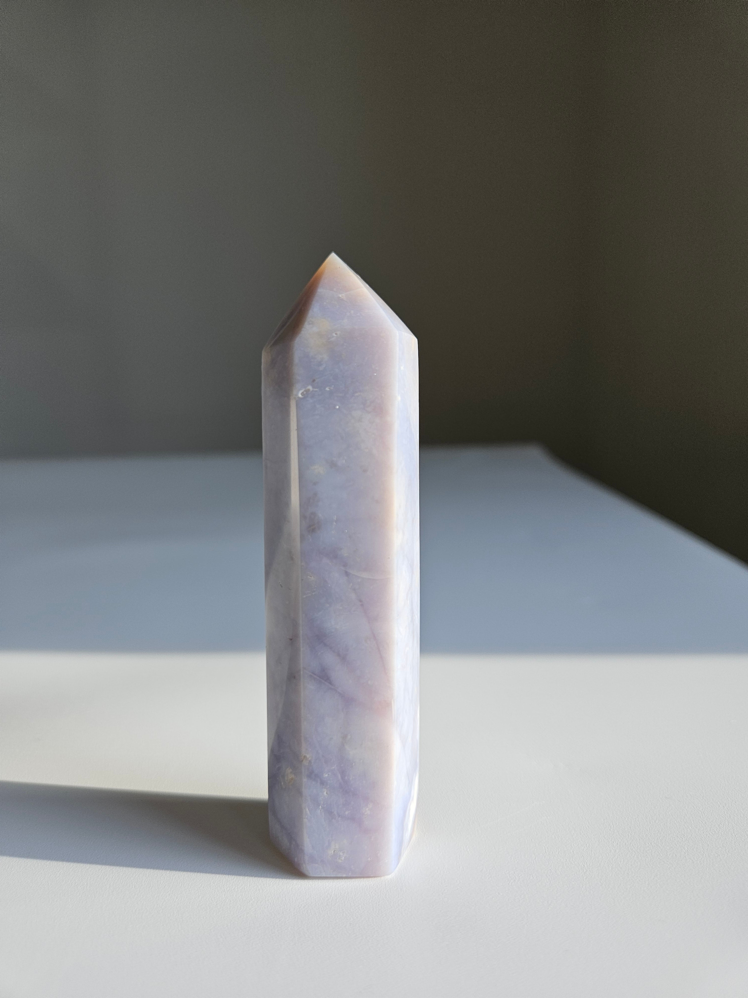 Lavender Agate Tower 004