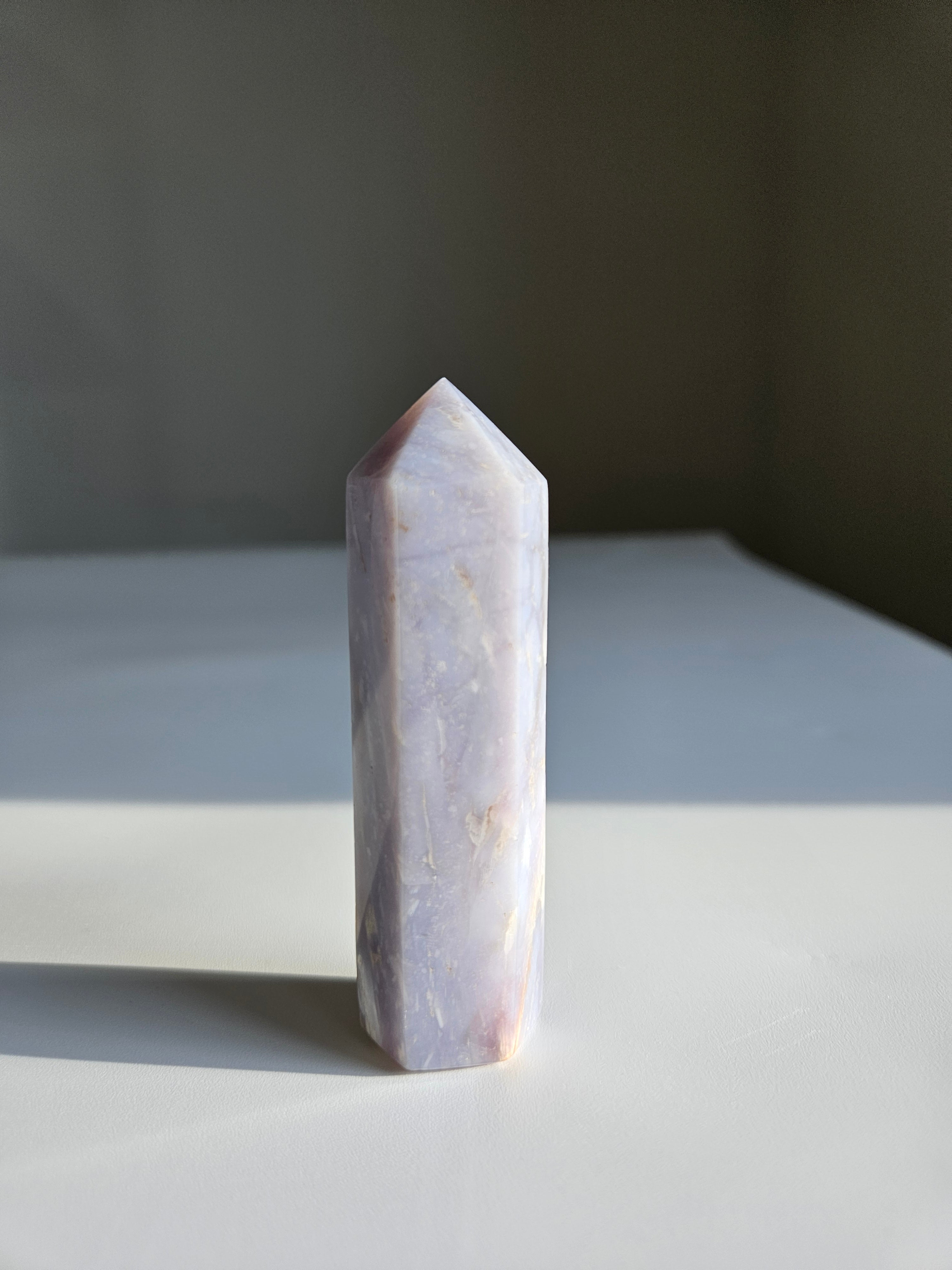 Lavender Agate Tower 005