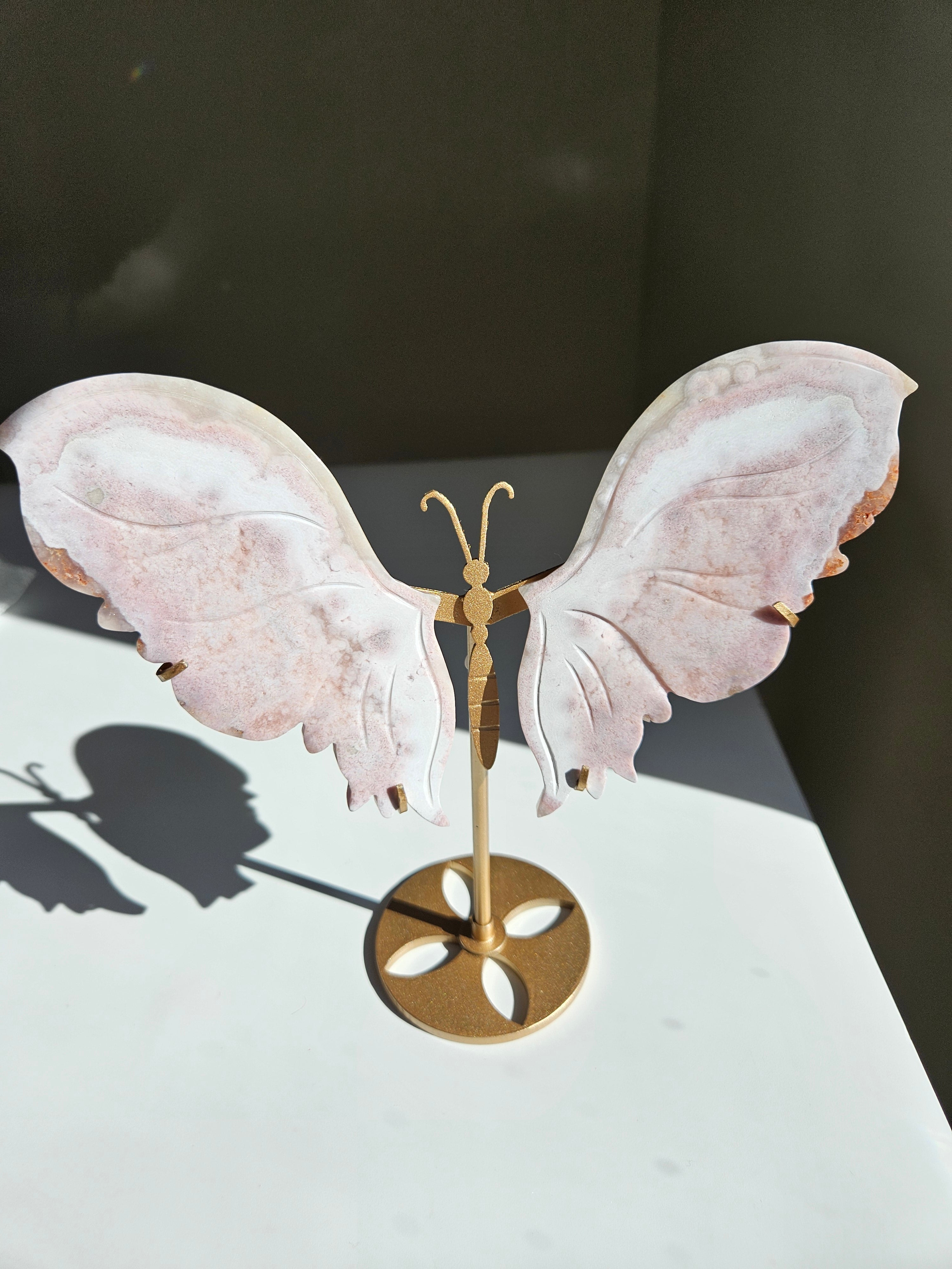 Pink Amethyst Butterfly 001