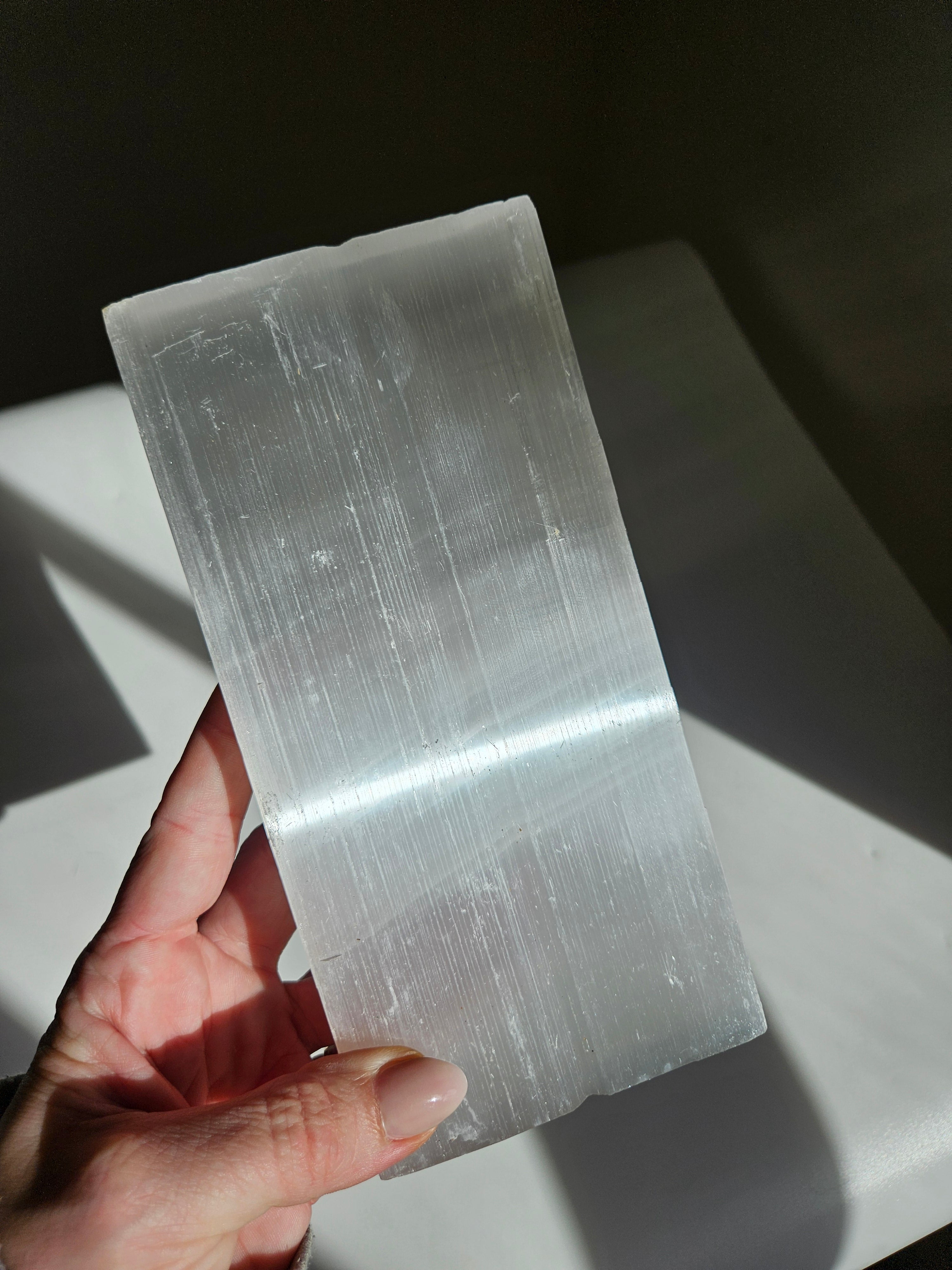 Raw Selenite Slab