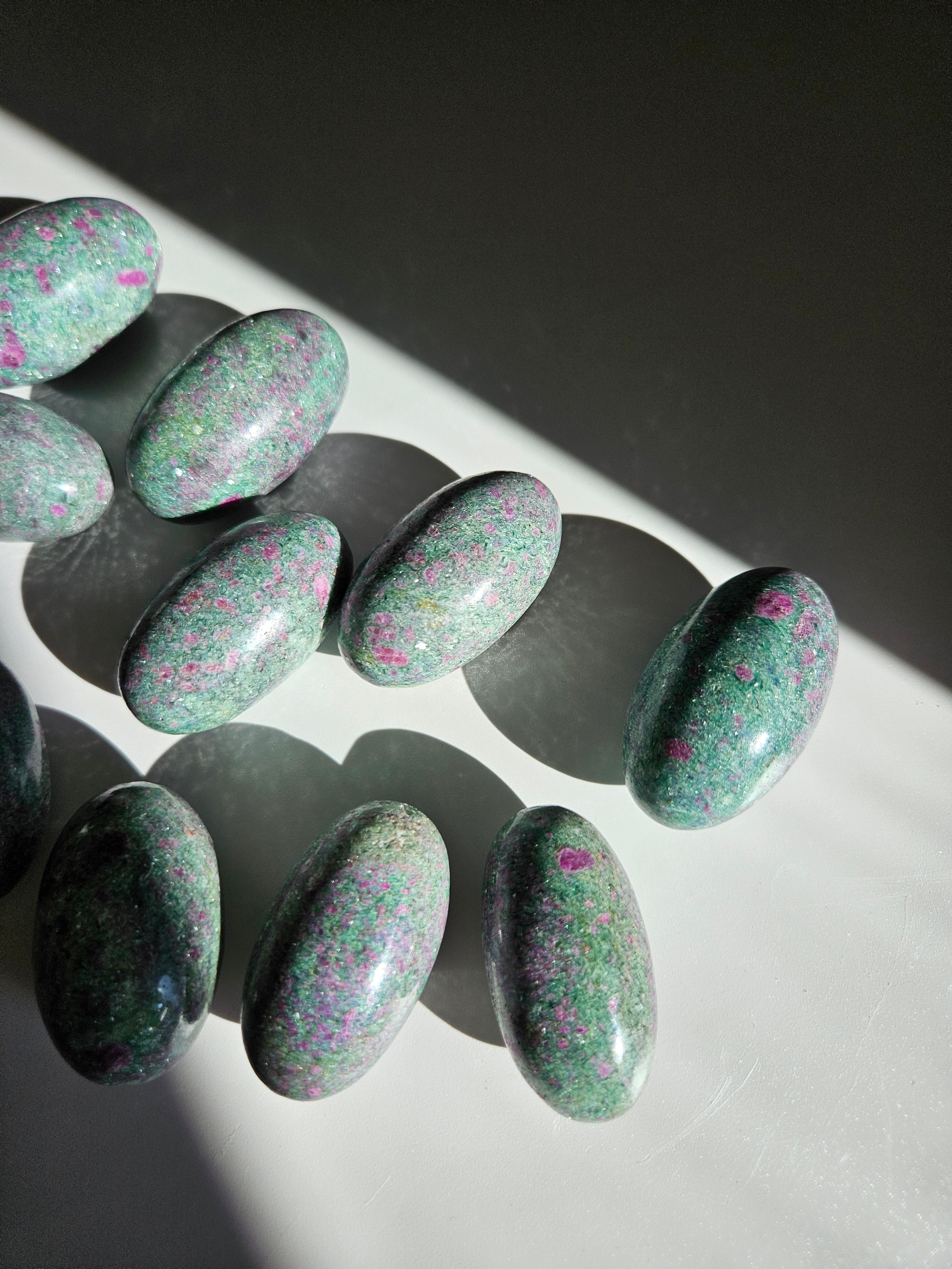 Ruby in Fuchsite Shiva