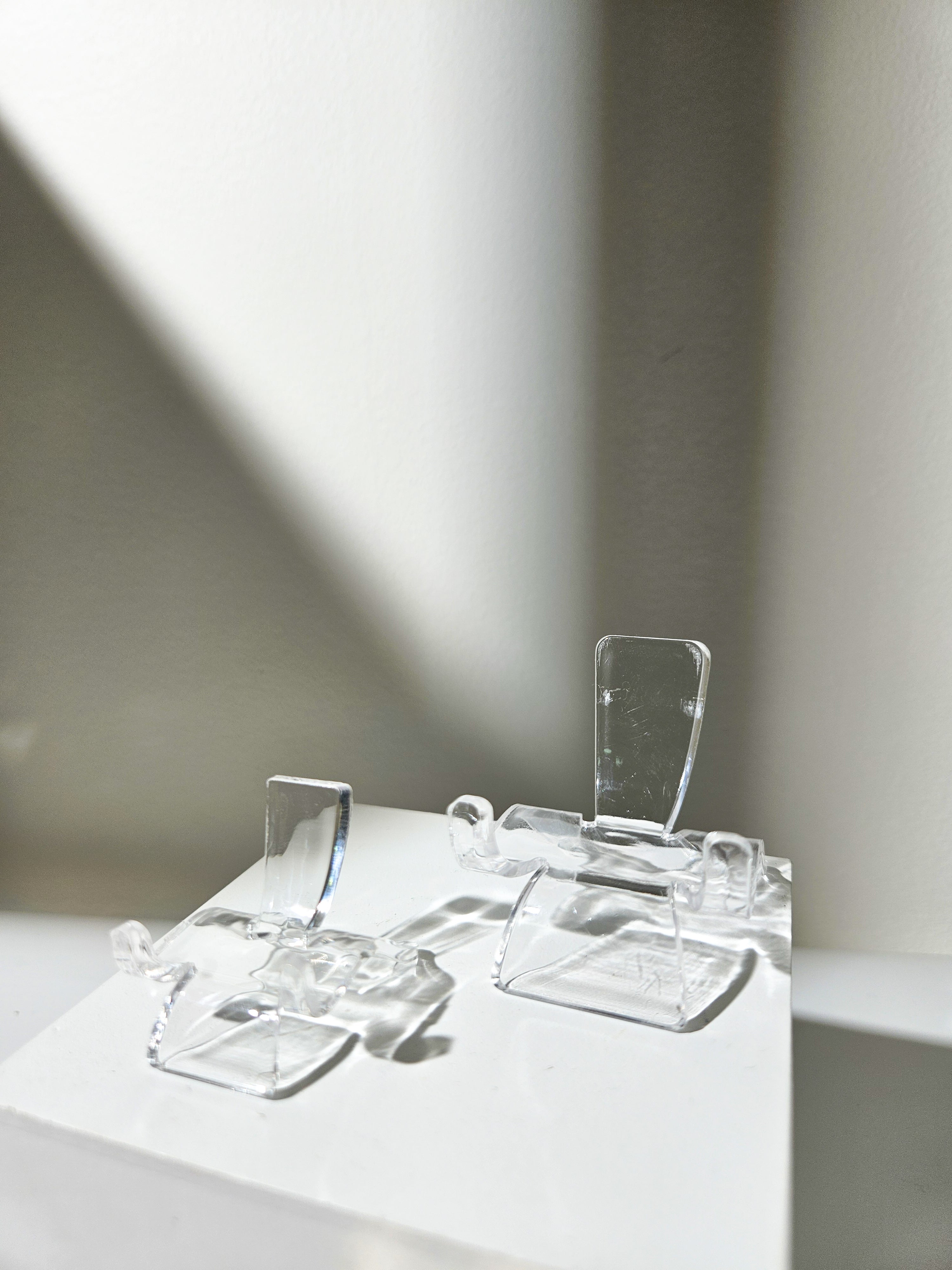 Acrylic "chair" stand