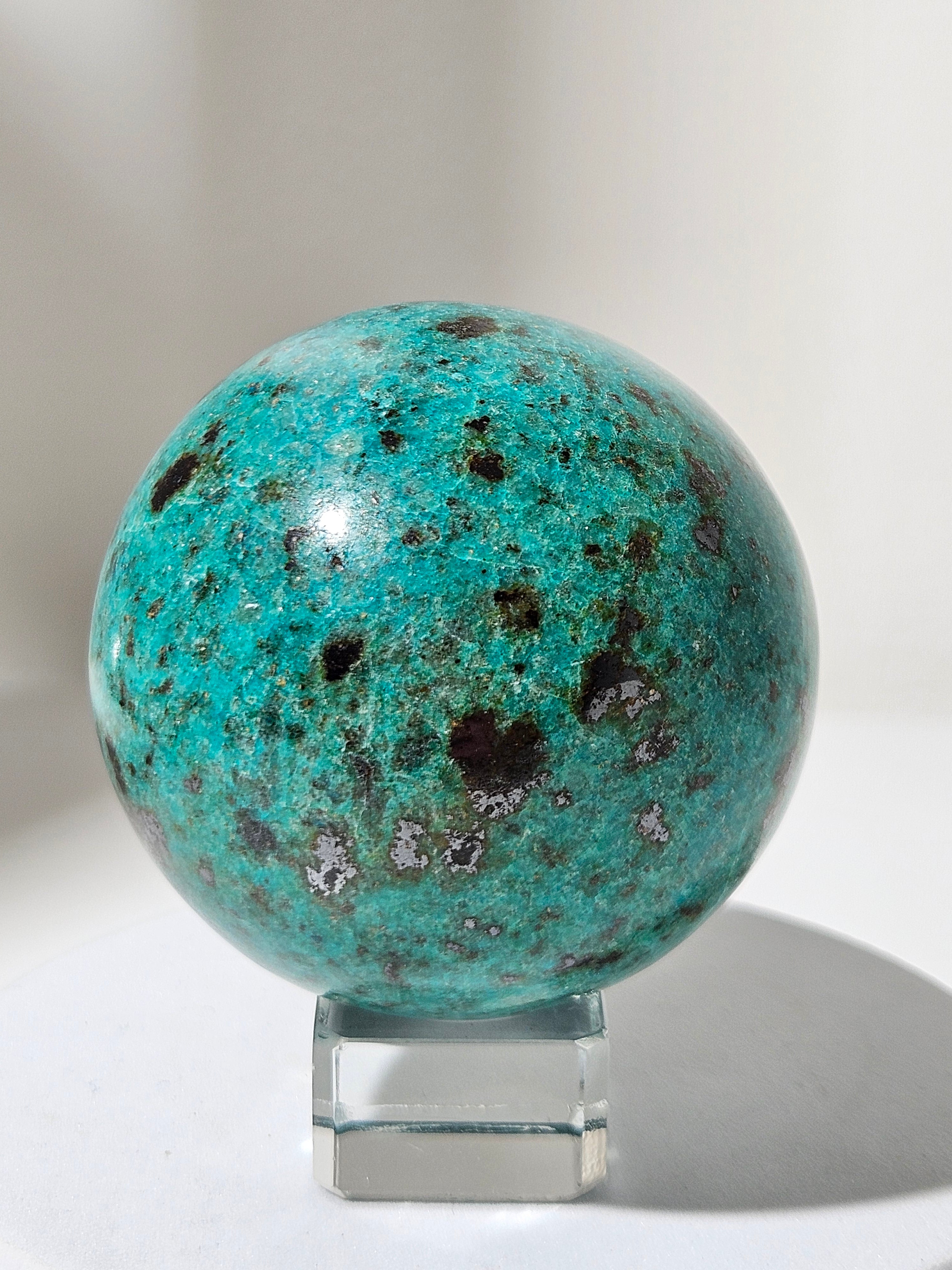 Chrysocolla Sphere 002
