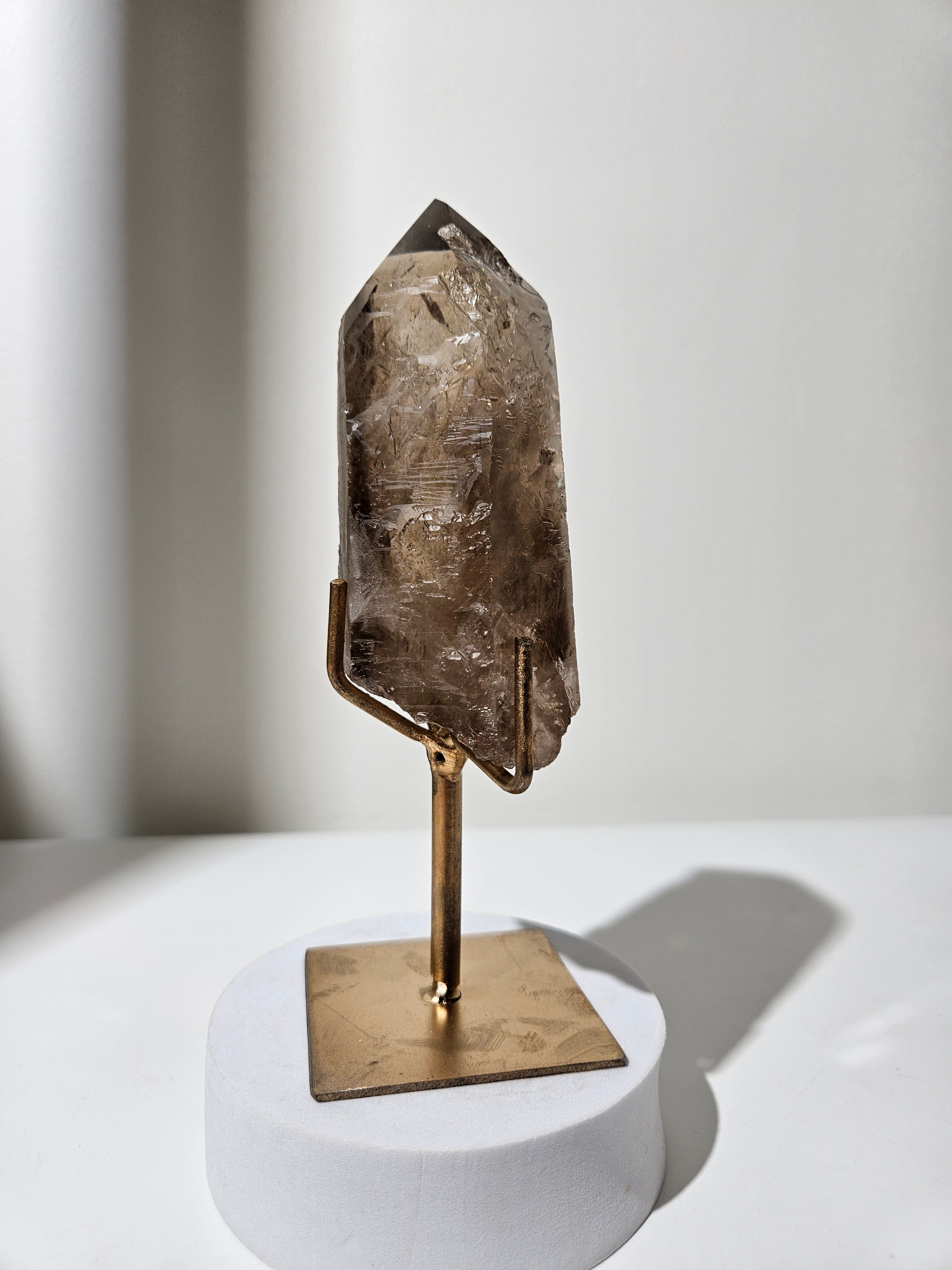 Smoky Quartz on Stand 005
