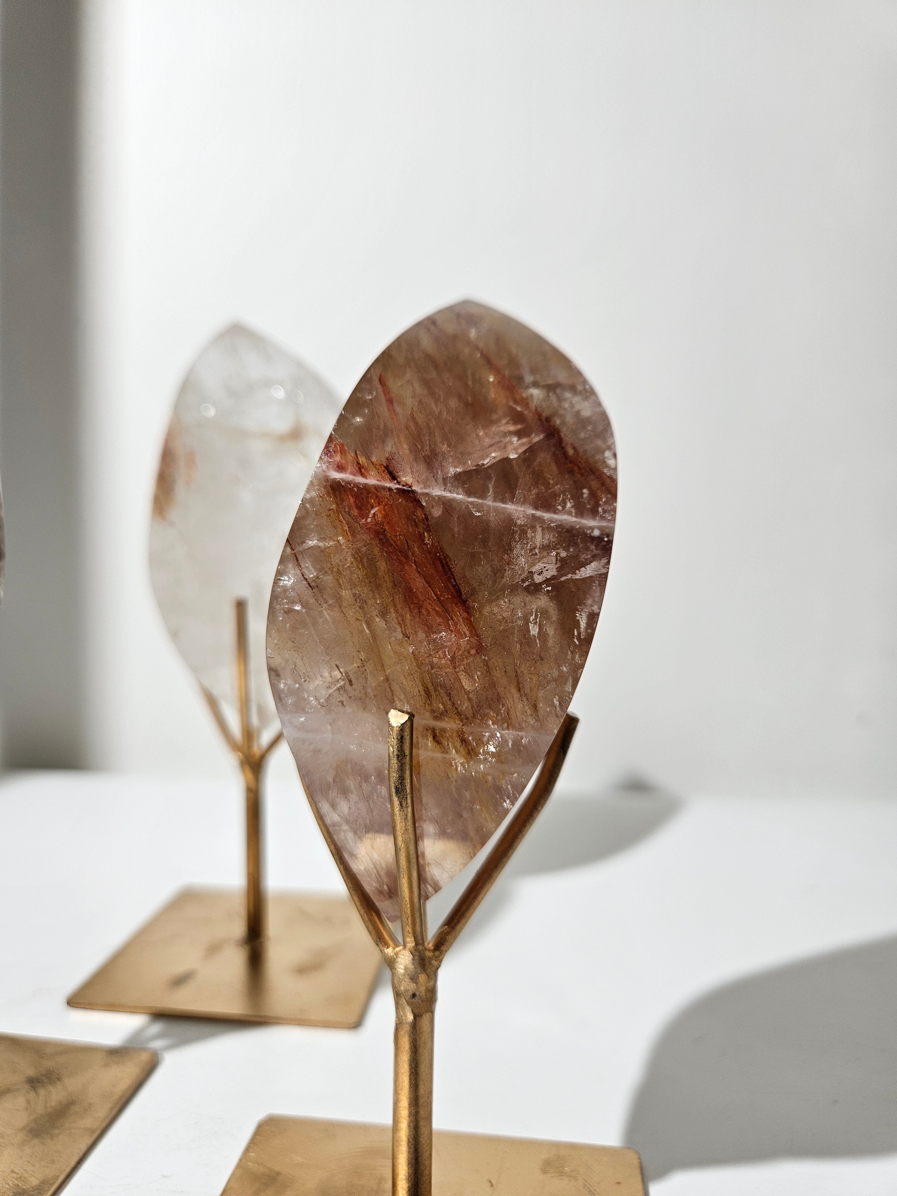 Quartz Flames on Stands | Set of three