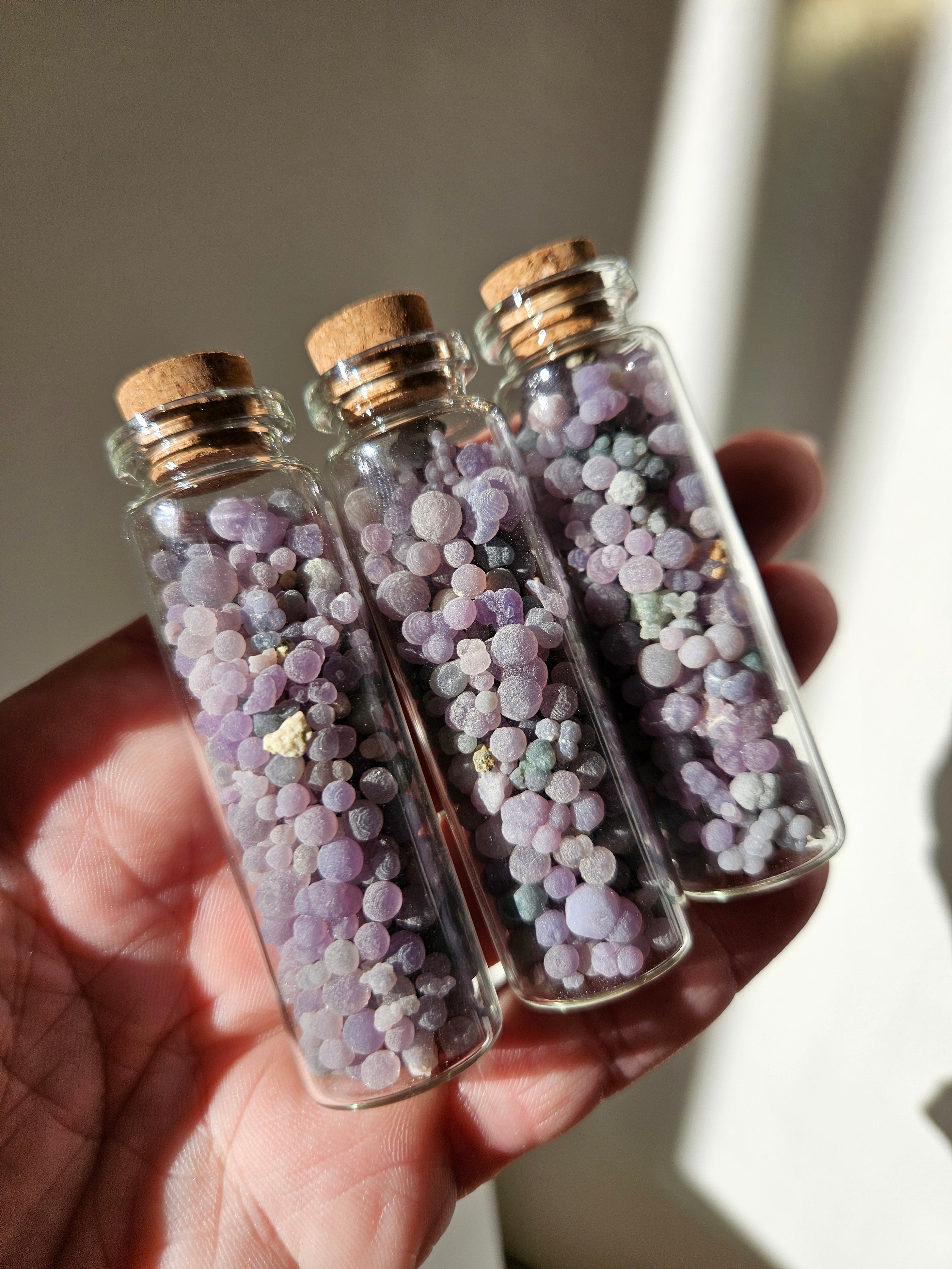 Grape Agate Vial