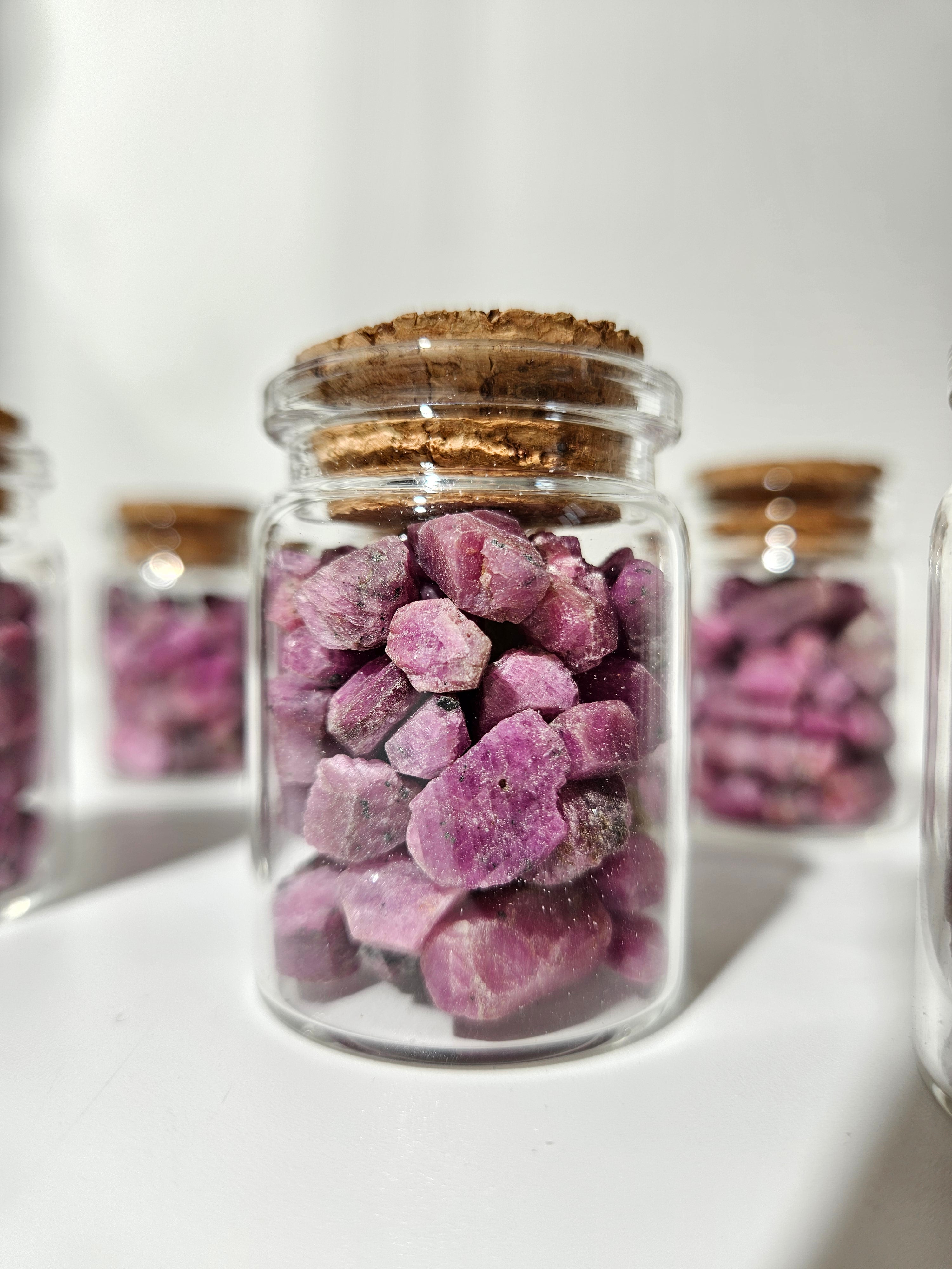 Raw Ruby Vial