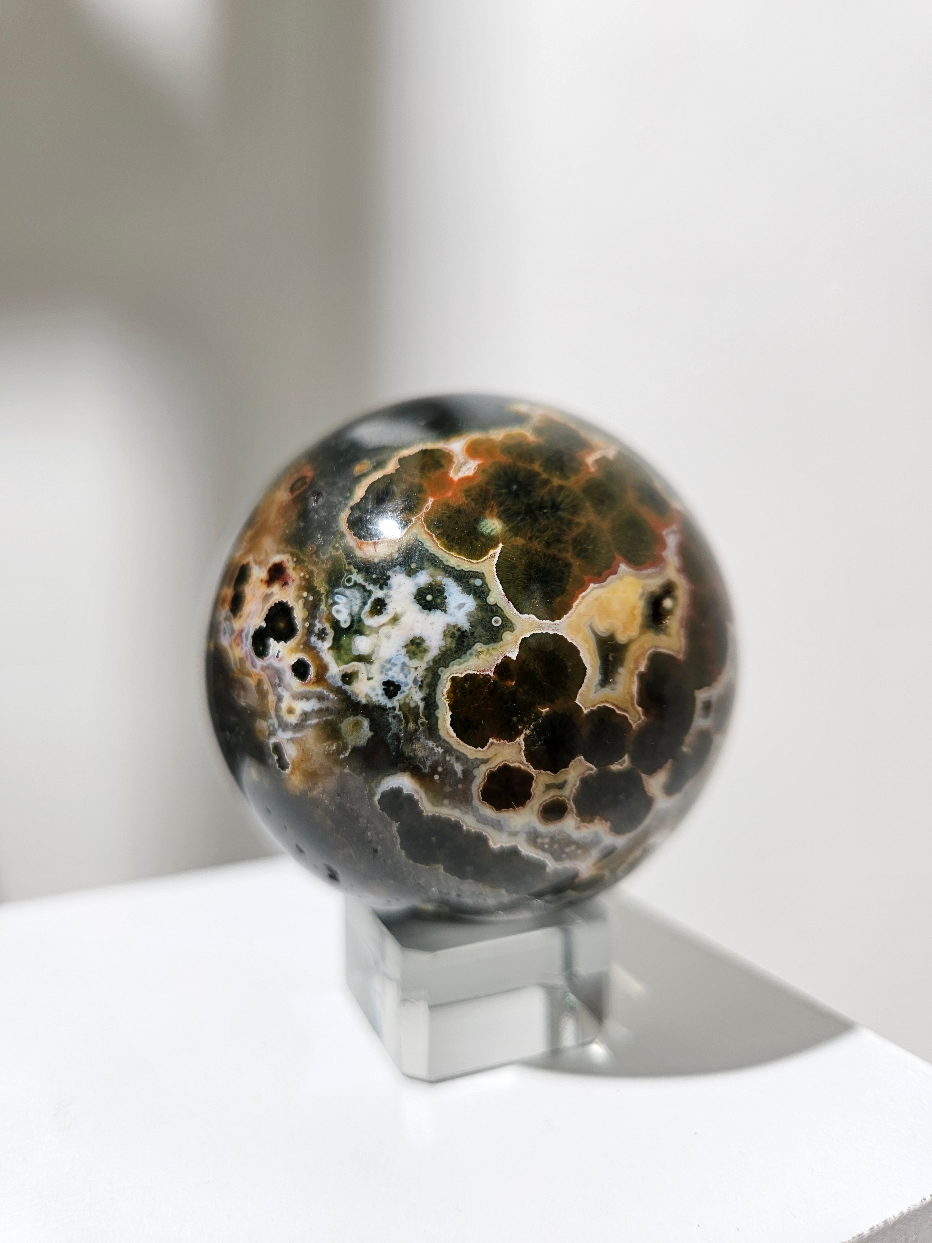 Sea Jasper Sphere 002