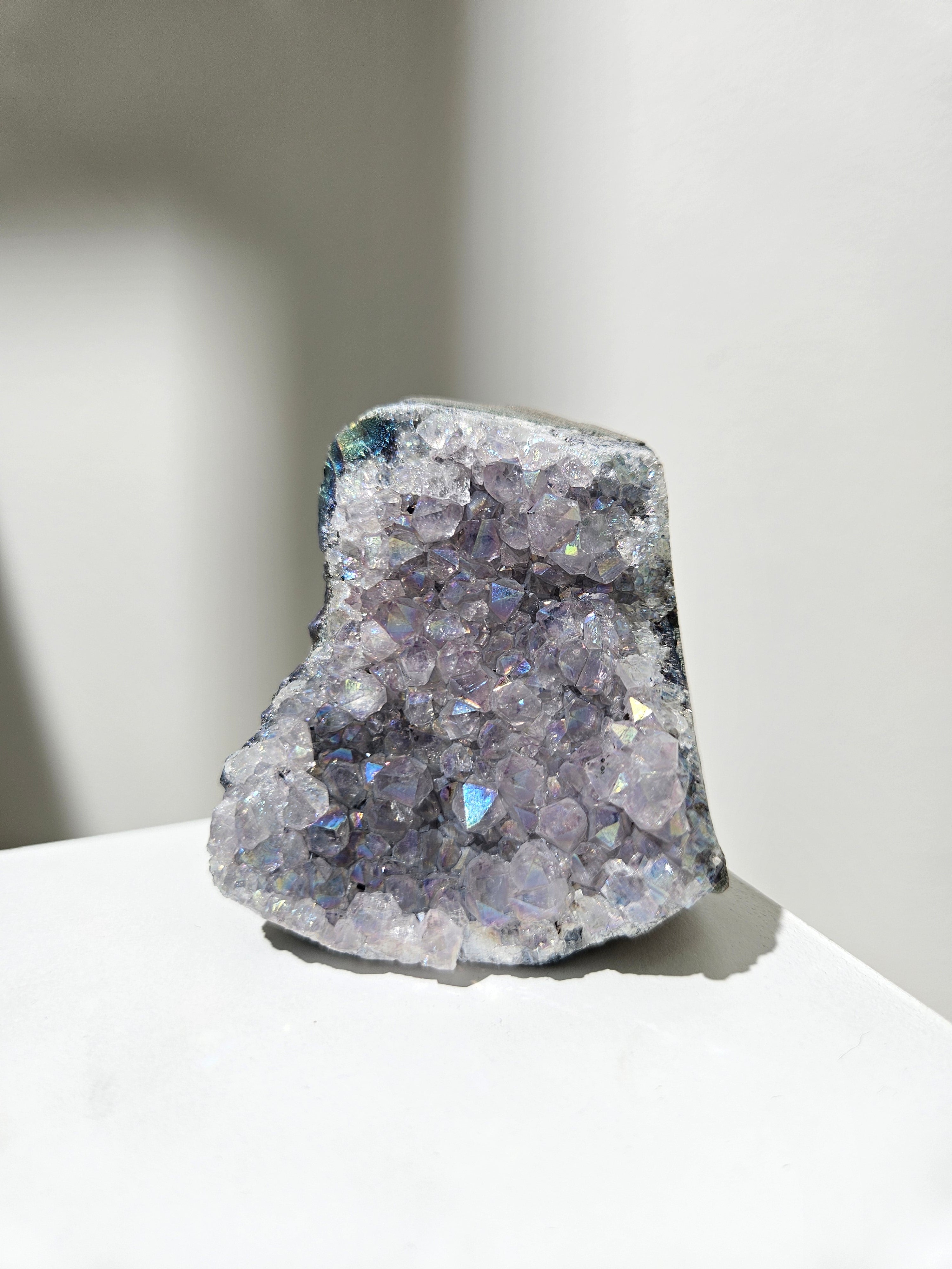 Aura Amethyst Cluster 001
