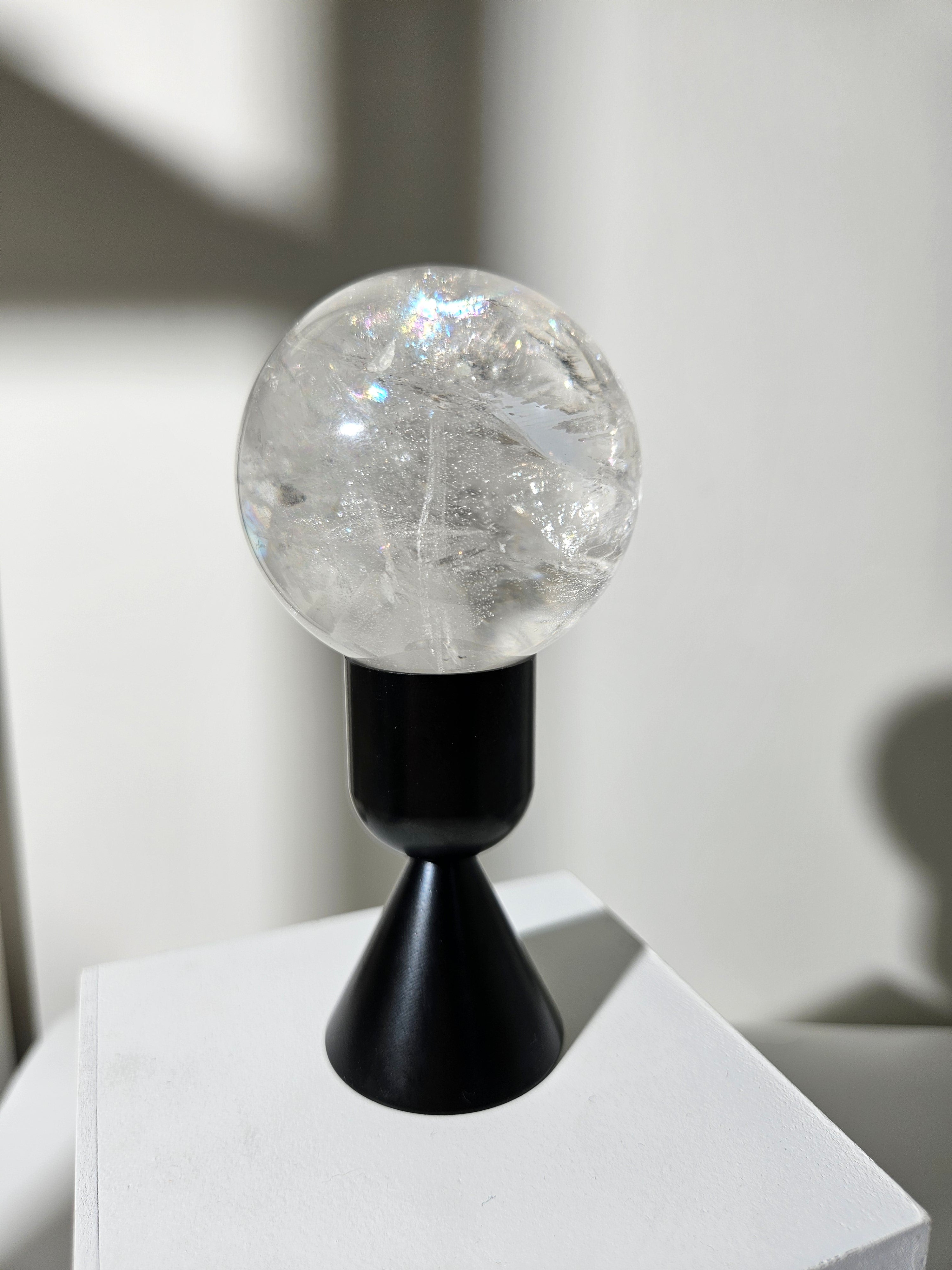 Lemurian Quartz Sphere 001