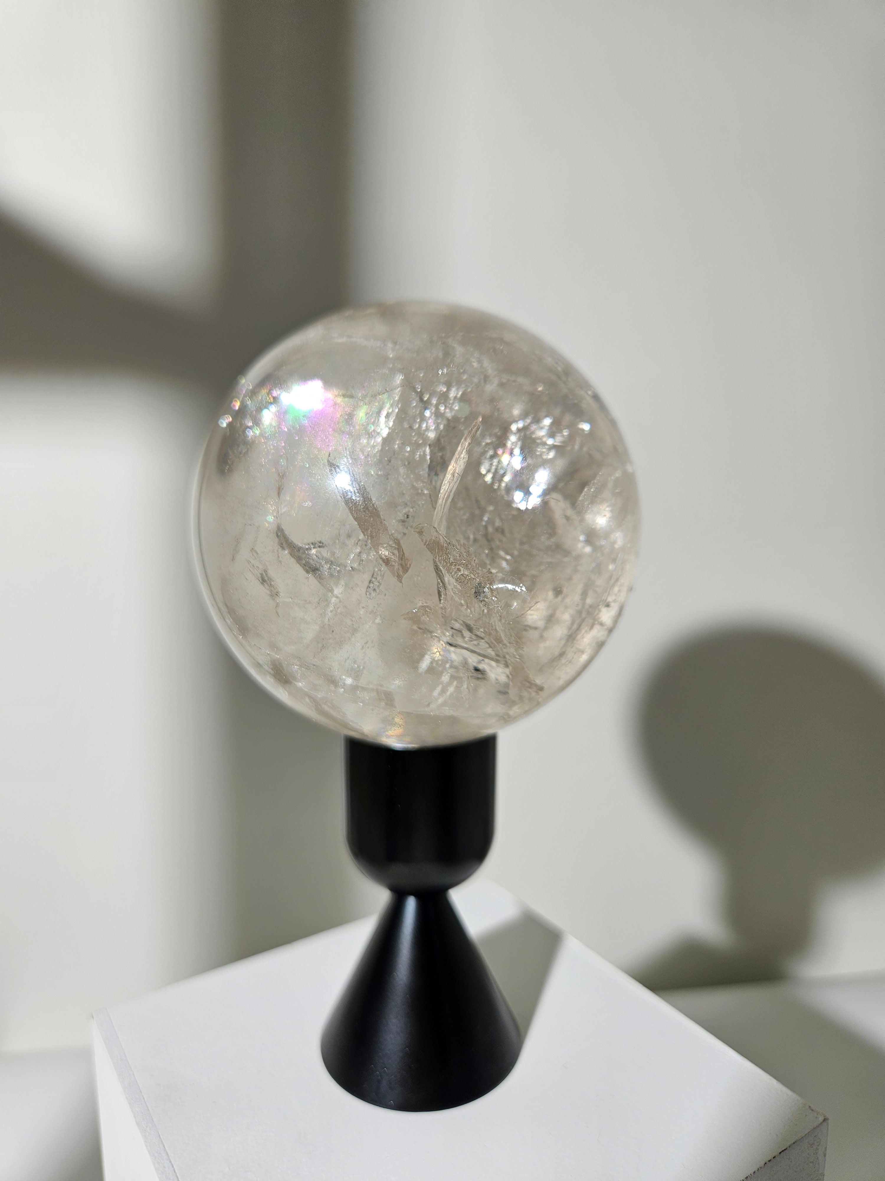 Lemurian Quartz Sphere 009