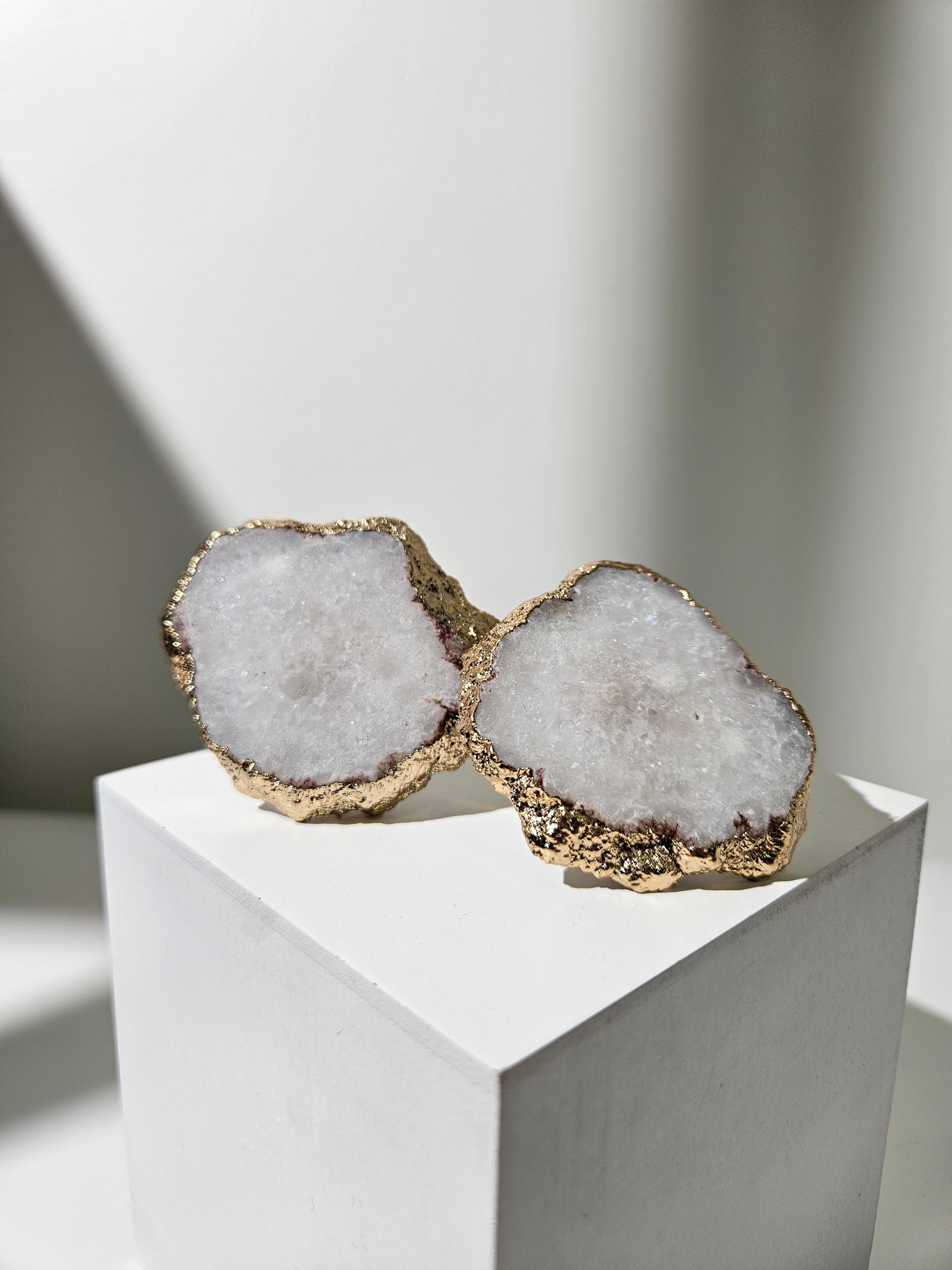 Quartz Slice Drawer Pull Set 001