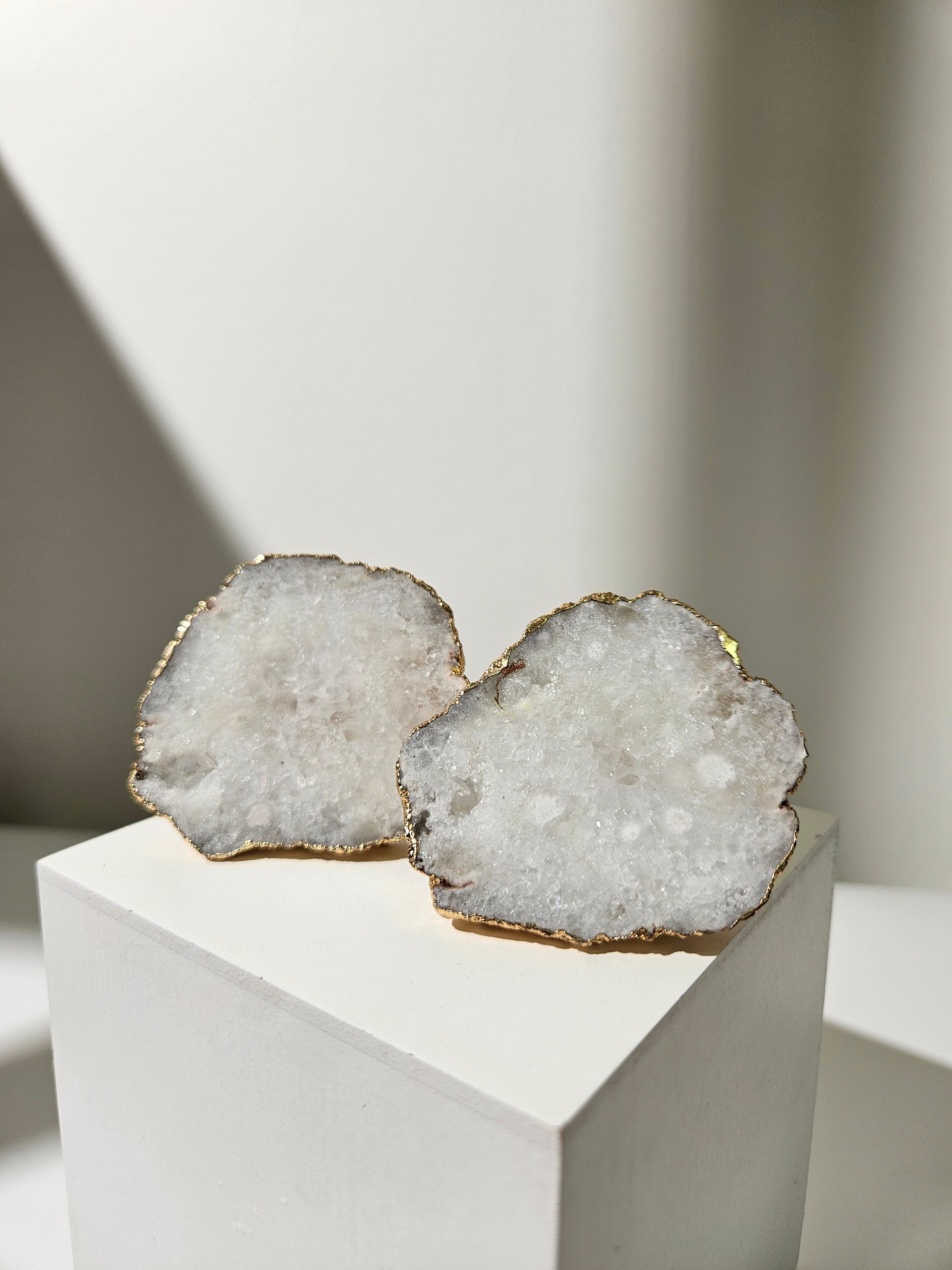 Quartz Slice Drawer Pull Set 002