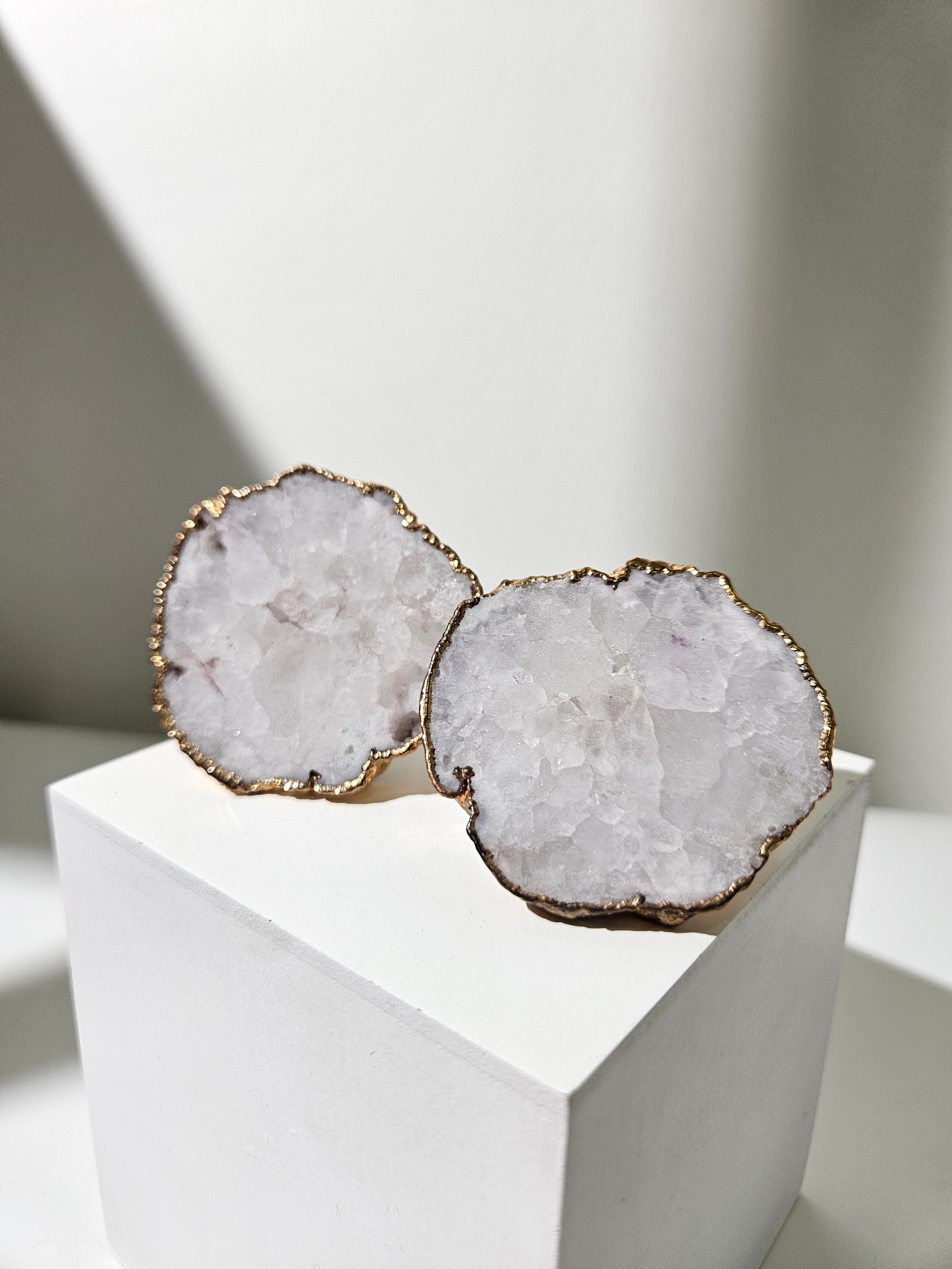 Quartz Slice Drawer Pull Set 003