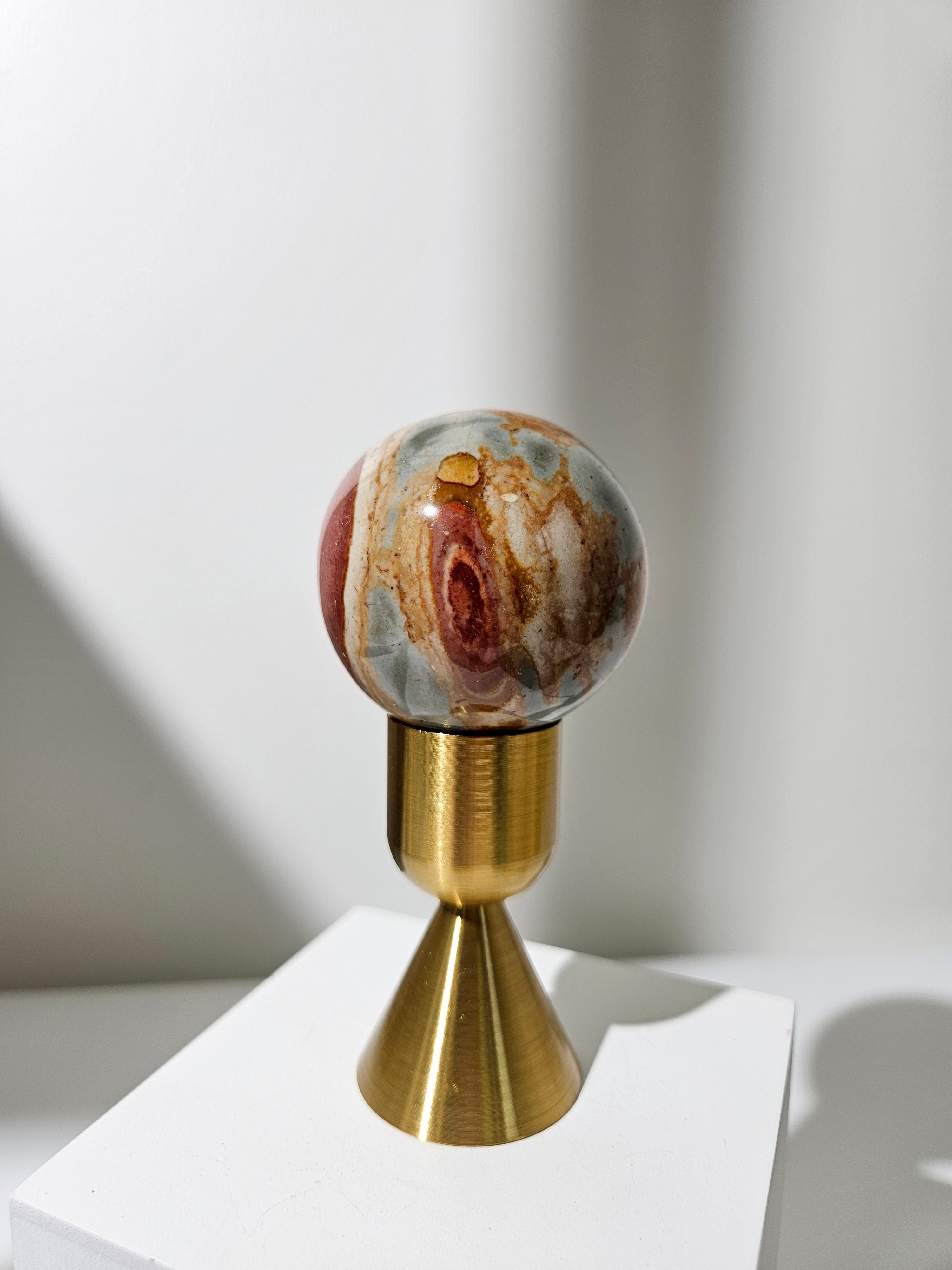 Polychrome Jasper Sphere 001