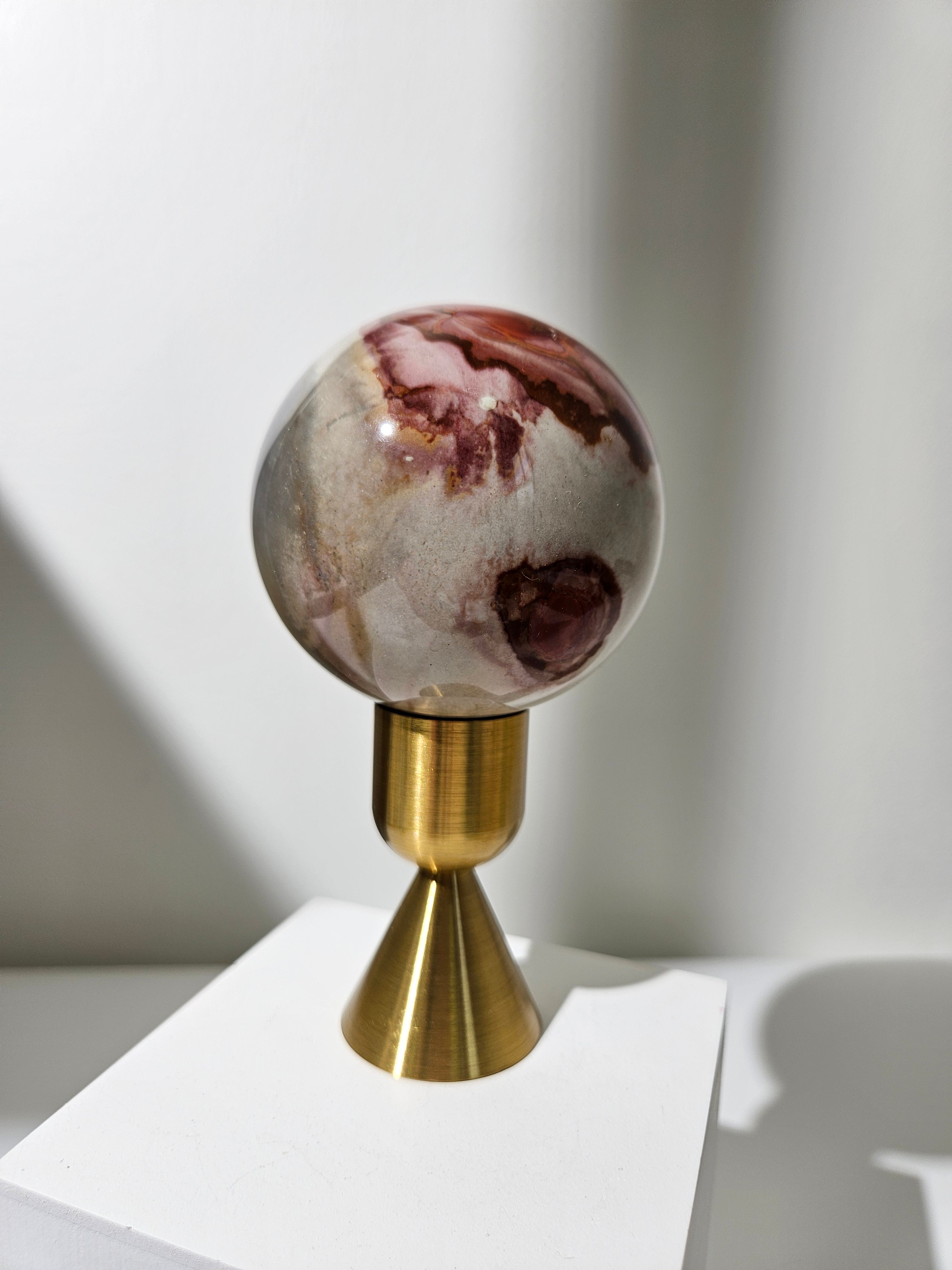 Polychrome Jasper Sphere 007