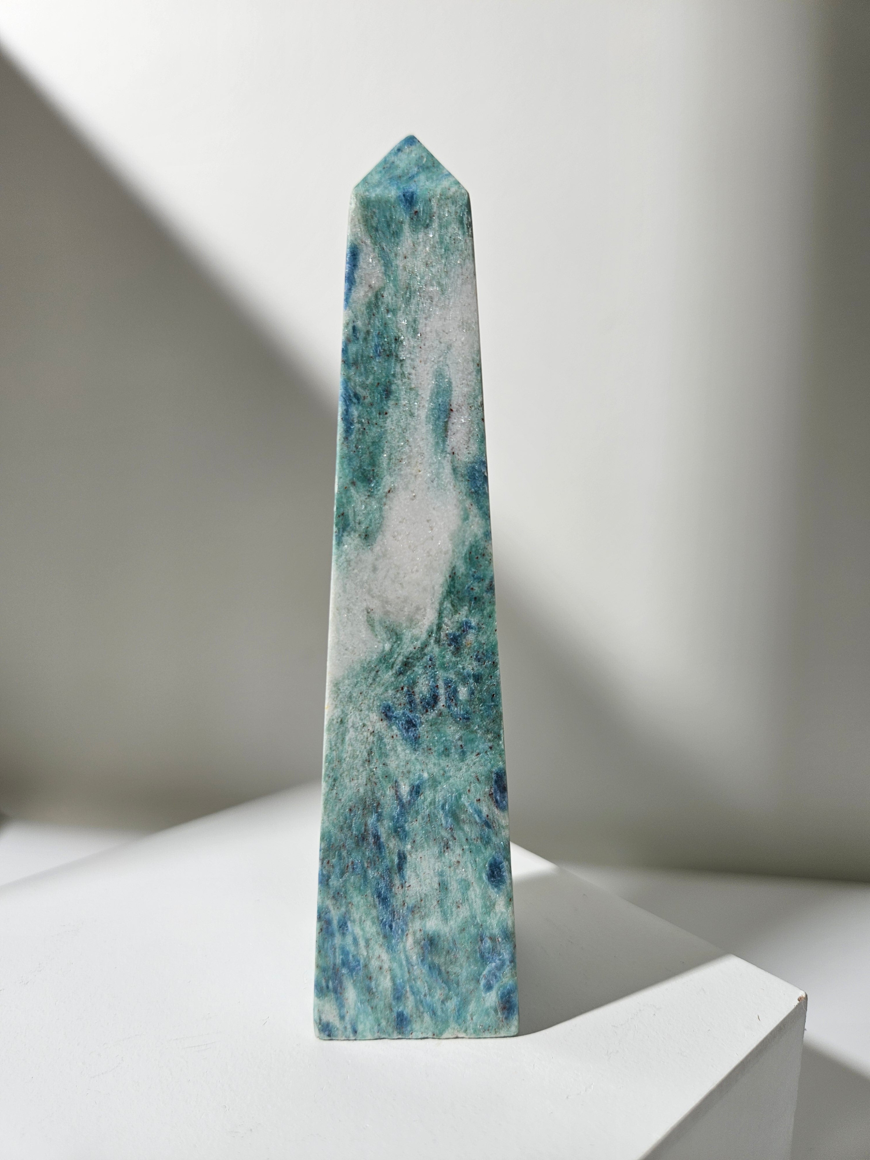 Ruby in Fuchsite Tower 002