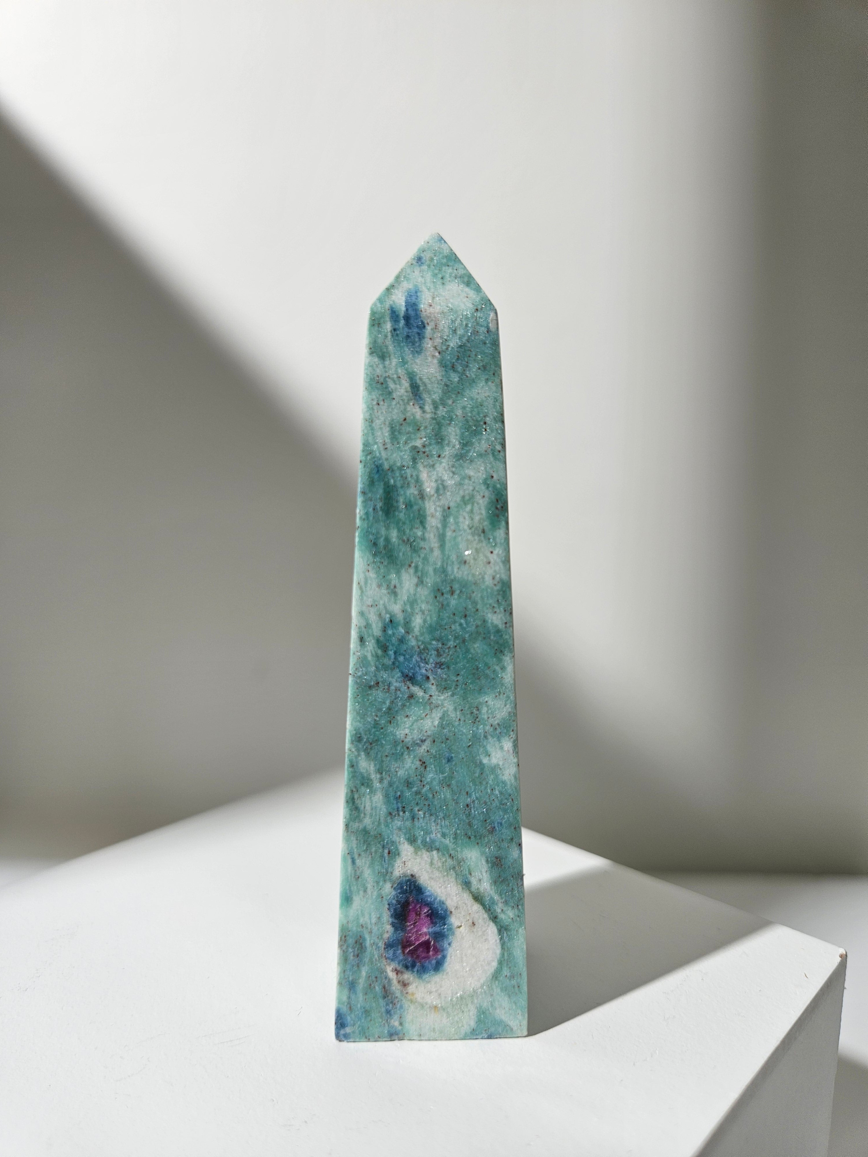 Ruby in Fuchsite Tower 003