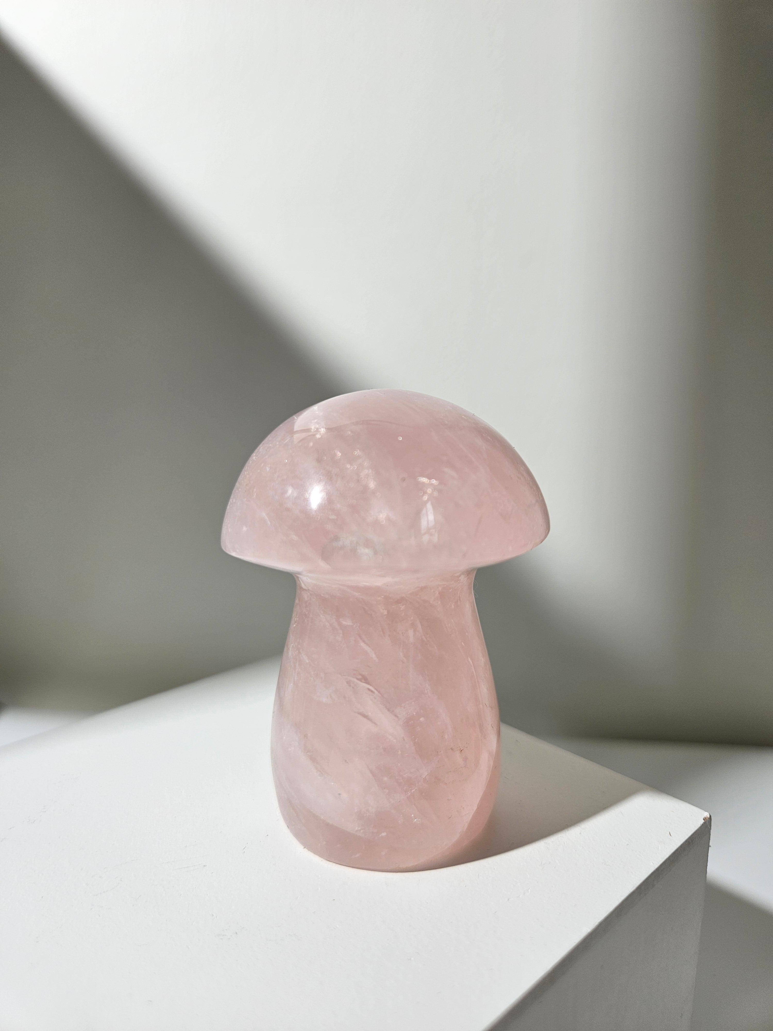Rose Quartz Mushroom 002