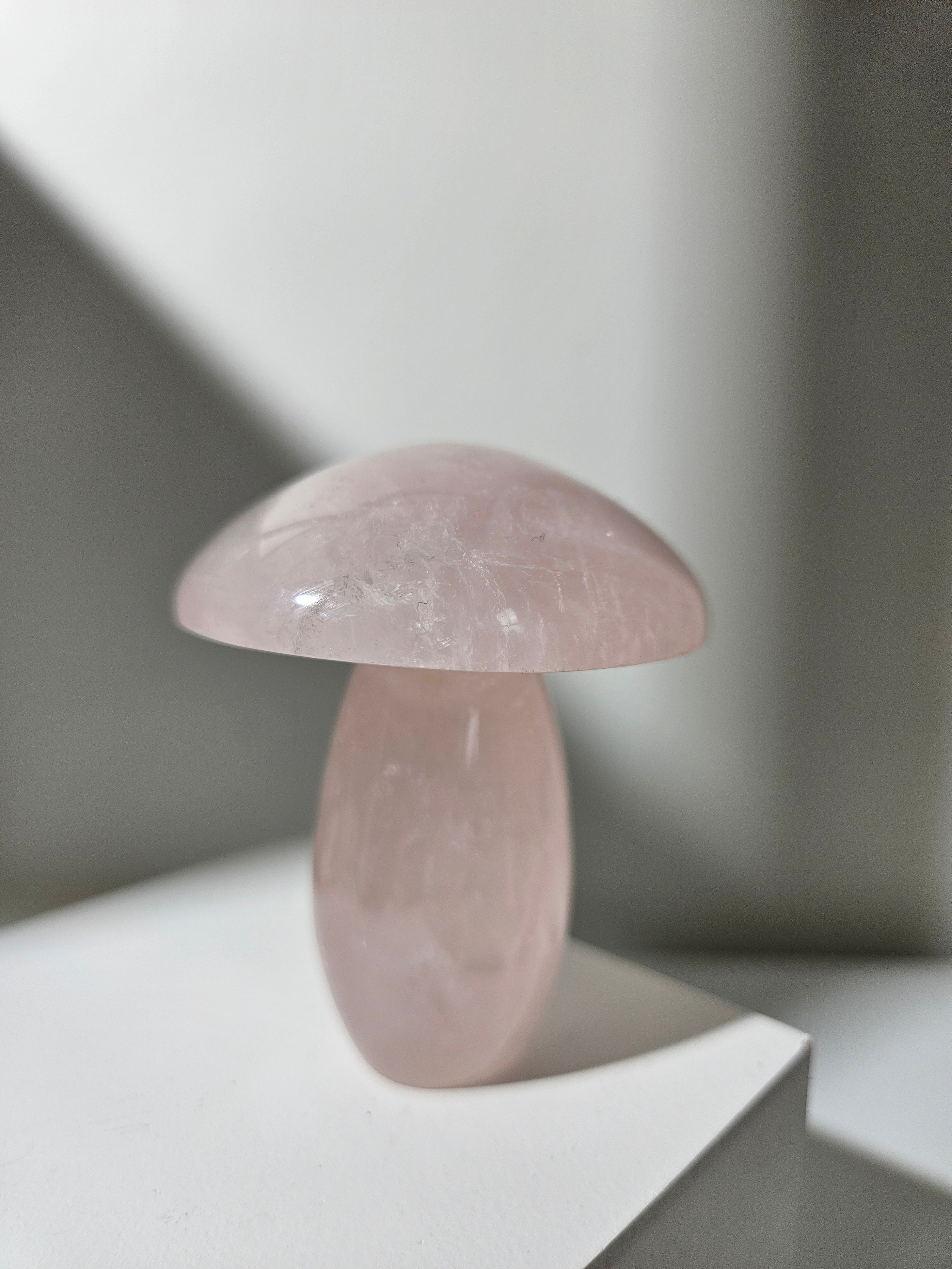 Rose Quartz Mushroom 003