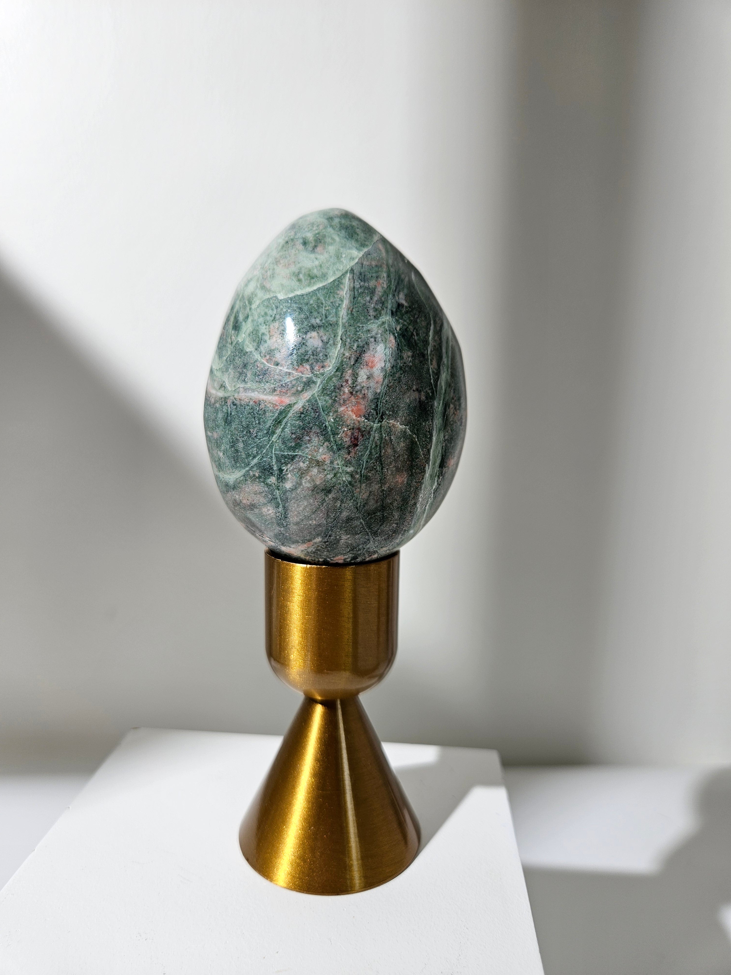 Green Jasper Egg 009