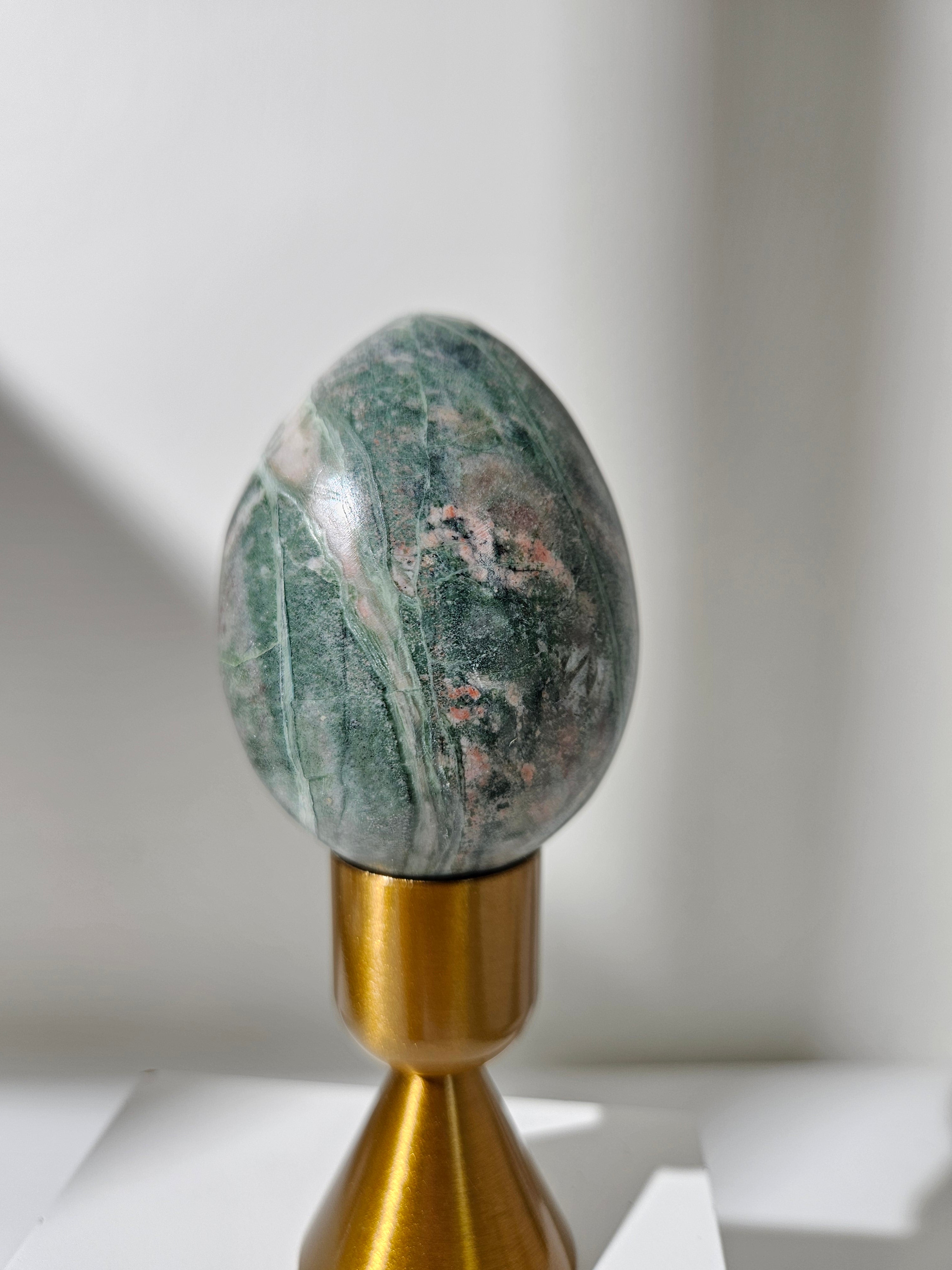 Green Jasper Egg 009