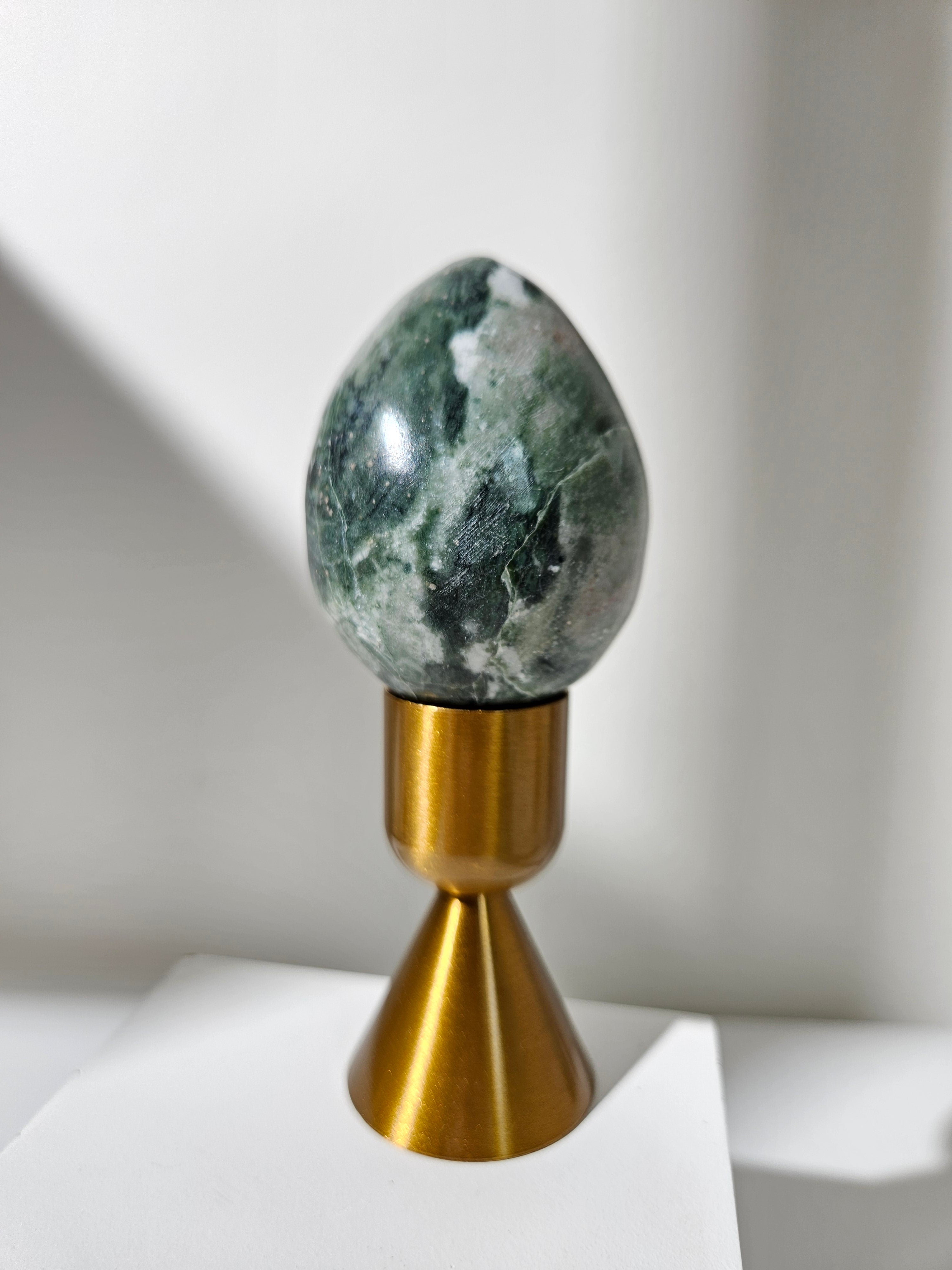 Green Jasper Egg 006