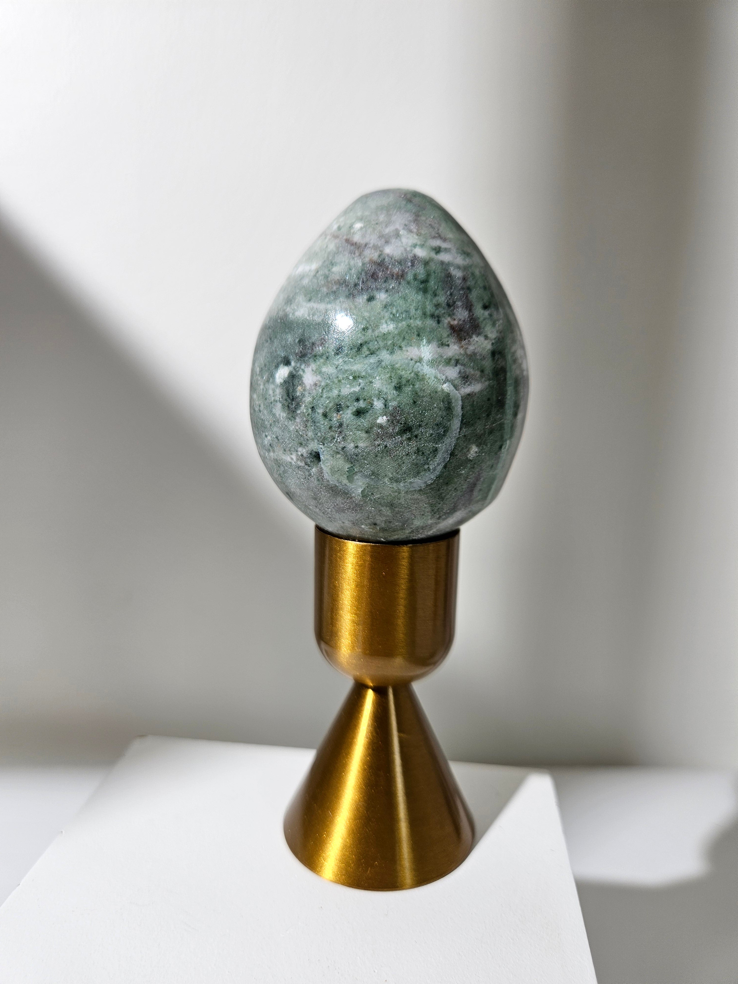Green Jasper Egg 005