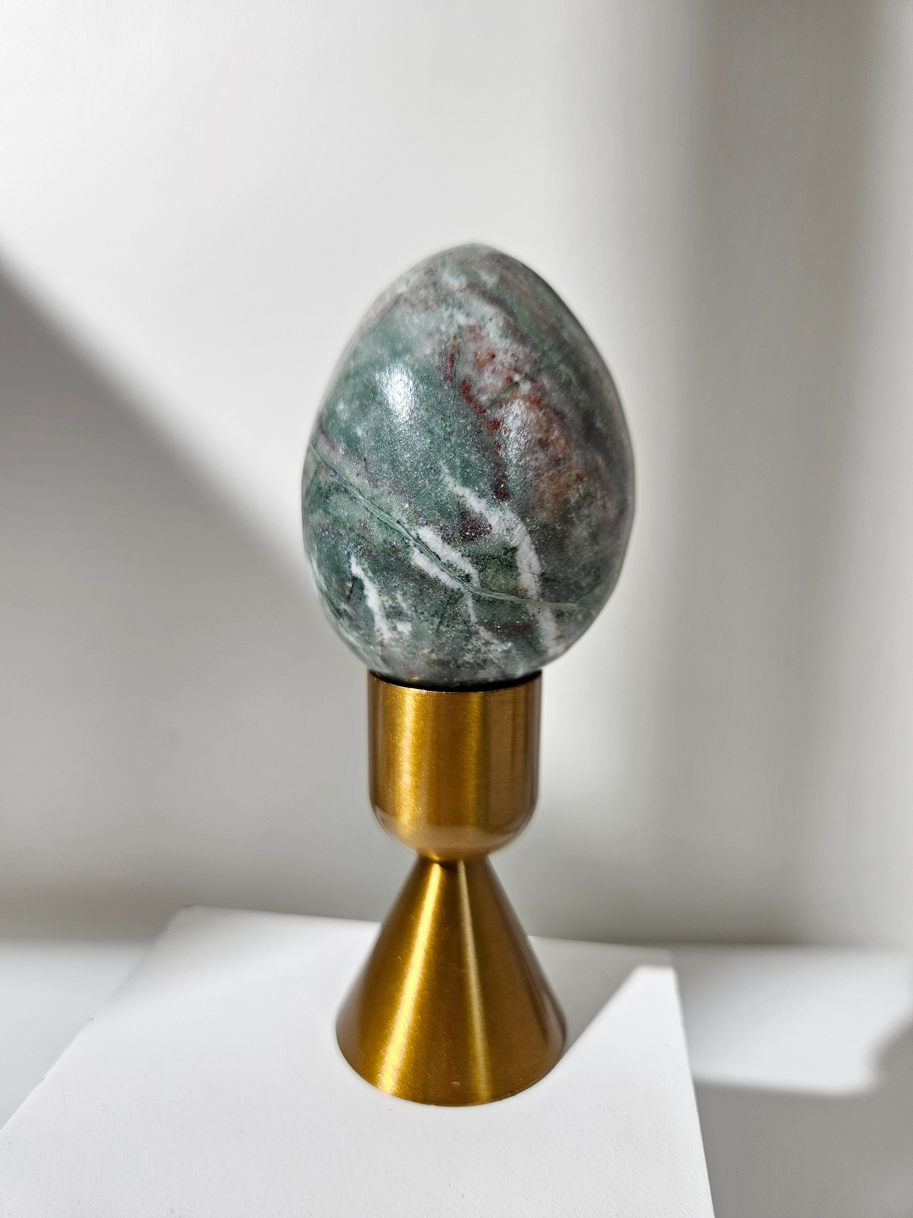 Green Jasper Egg 004