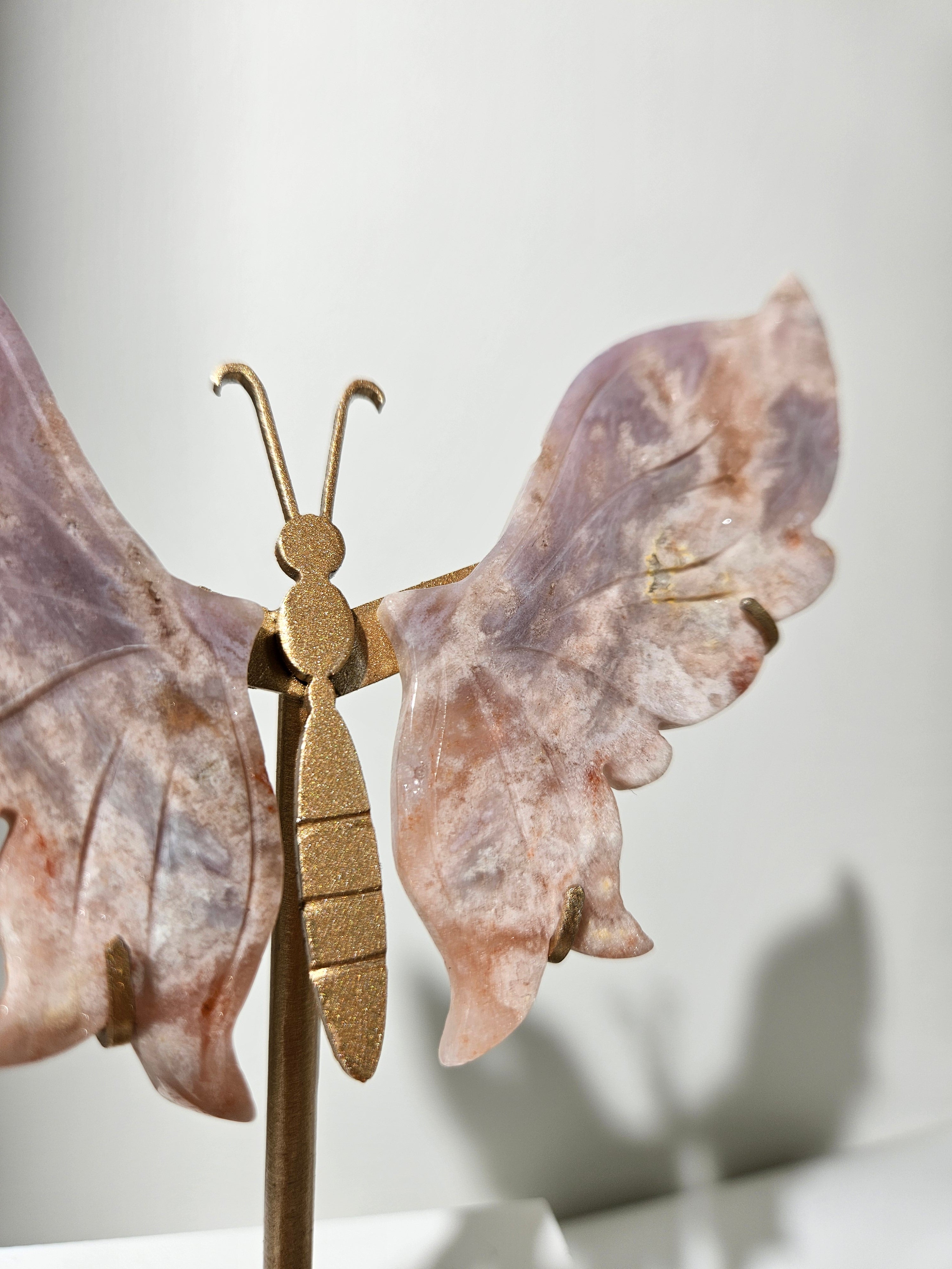 Pink Amethyst Butterfly 001