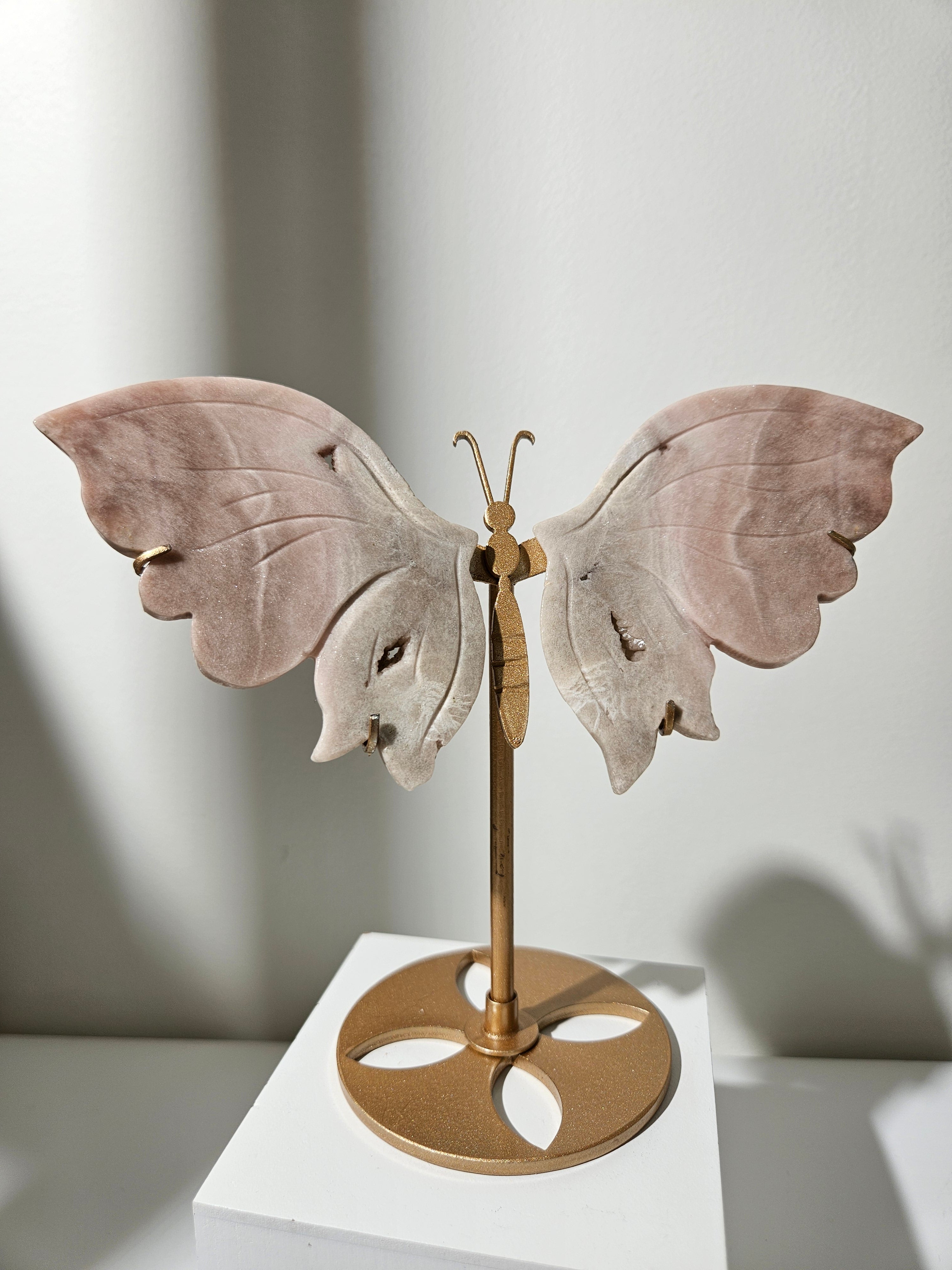 Pink Amethyst Butterfly 002