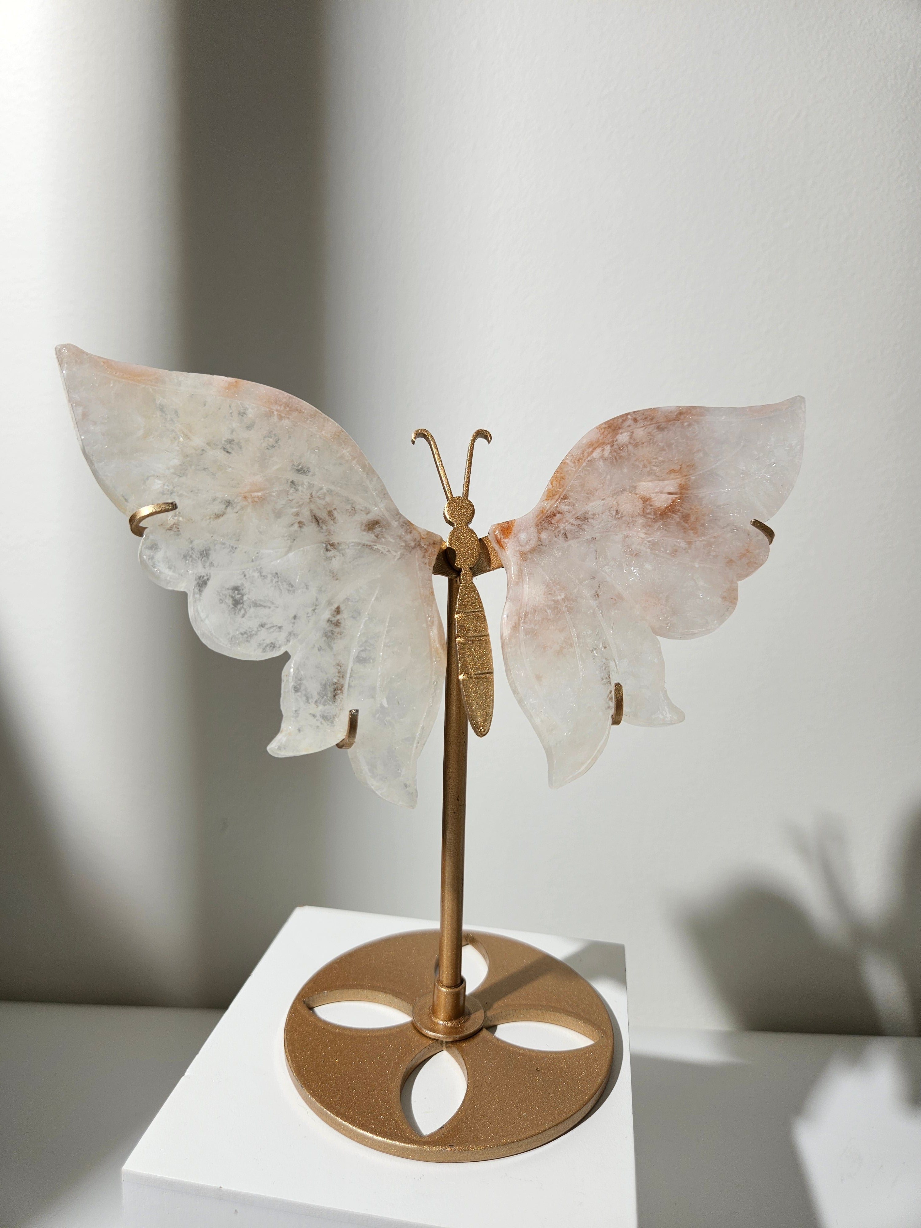 Pink Amethyst Butterfly 003