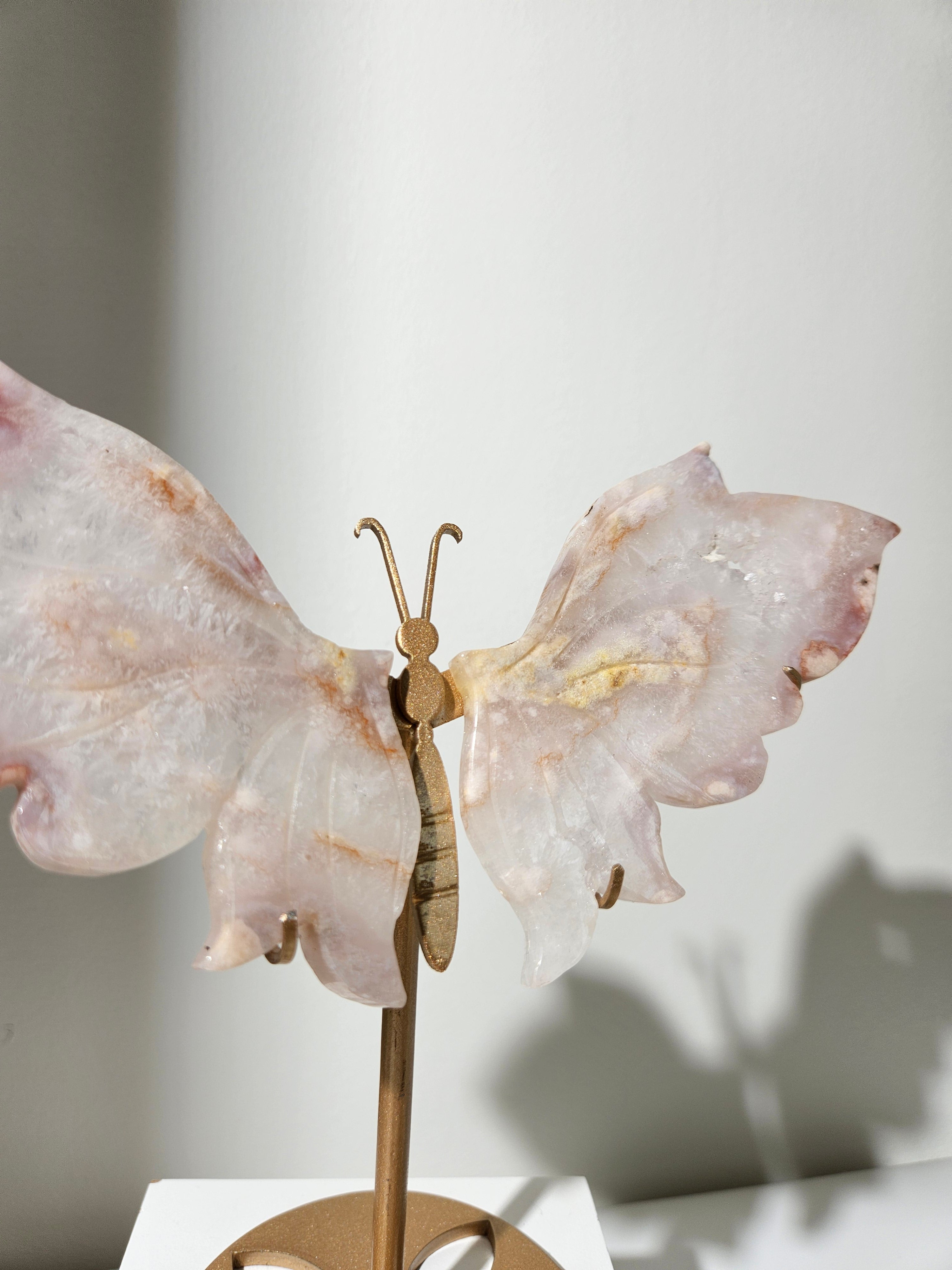 Pink Amethyst Butterfly 004