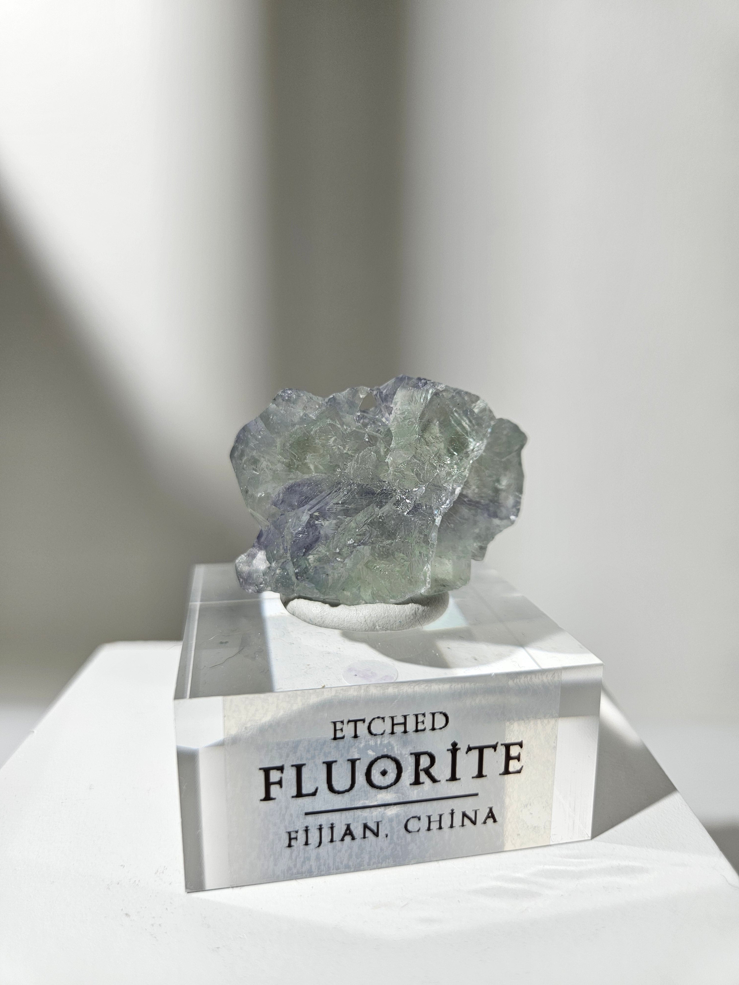 Etched Fluorite 002