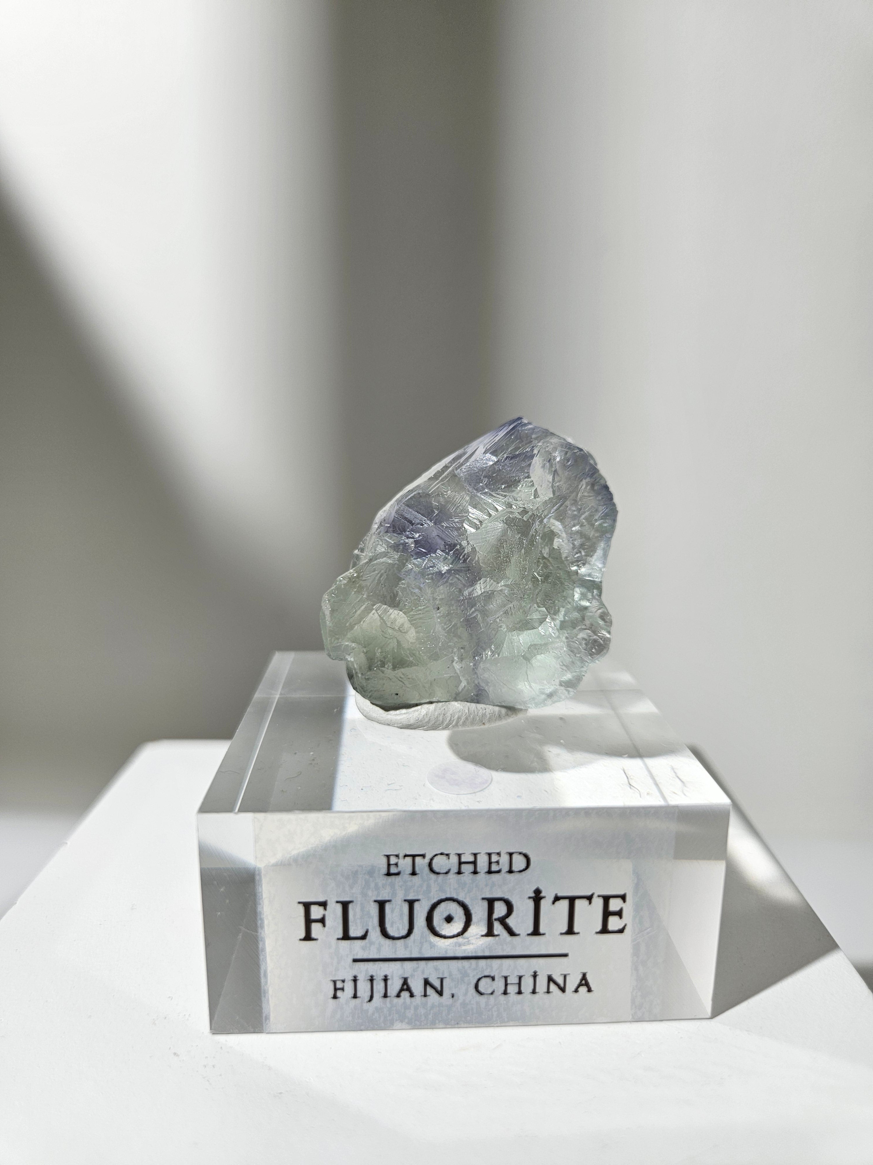 Etched Fluorite 005