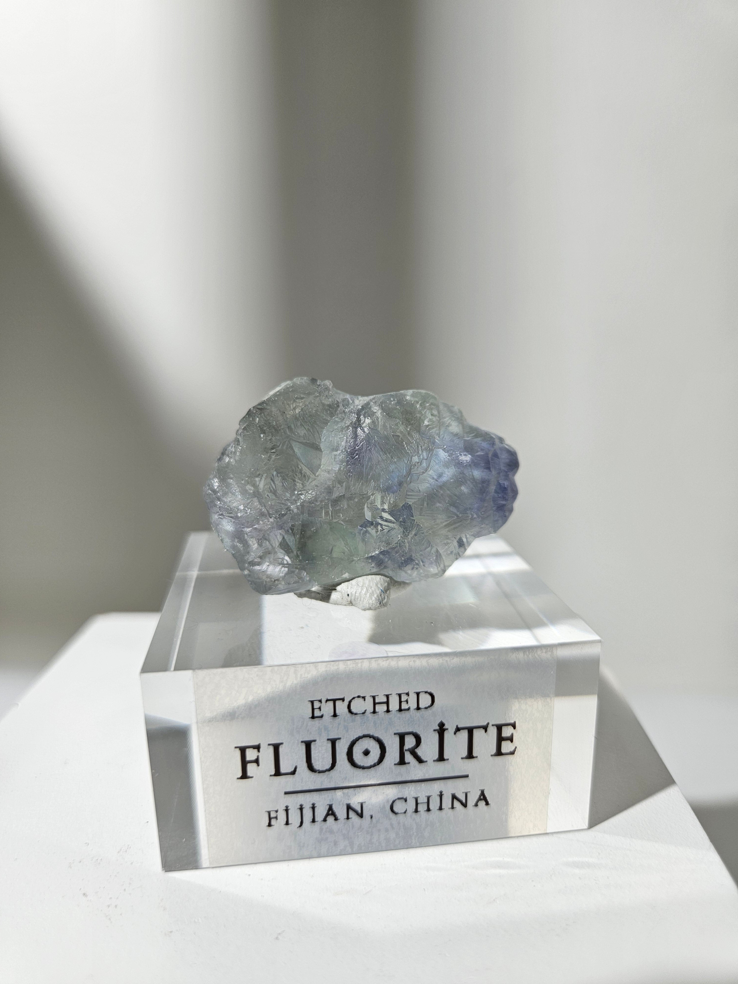 Etched Fluorite 006