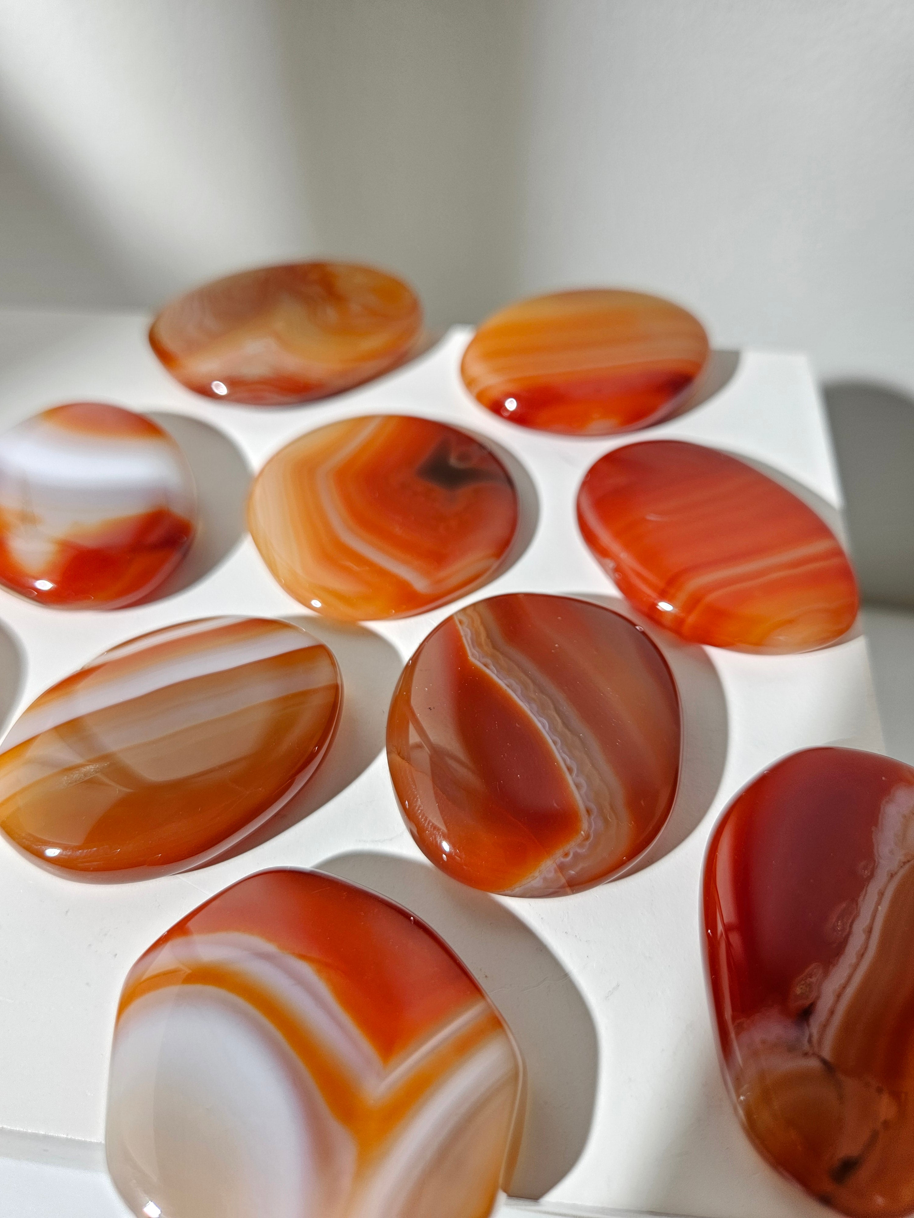 Carnelian Flat Crystal