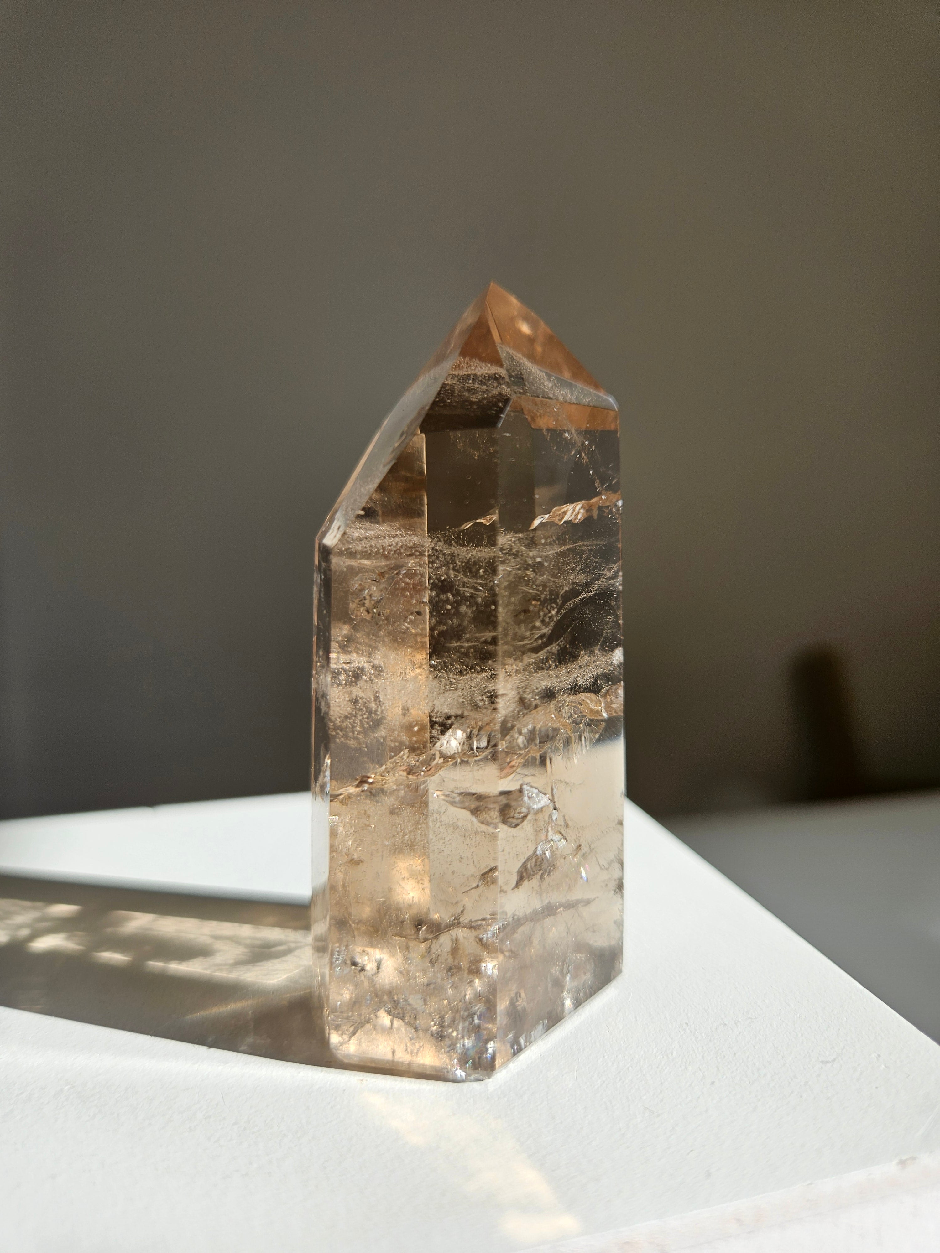 Smoky Quartz Tower 002