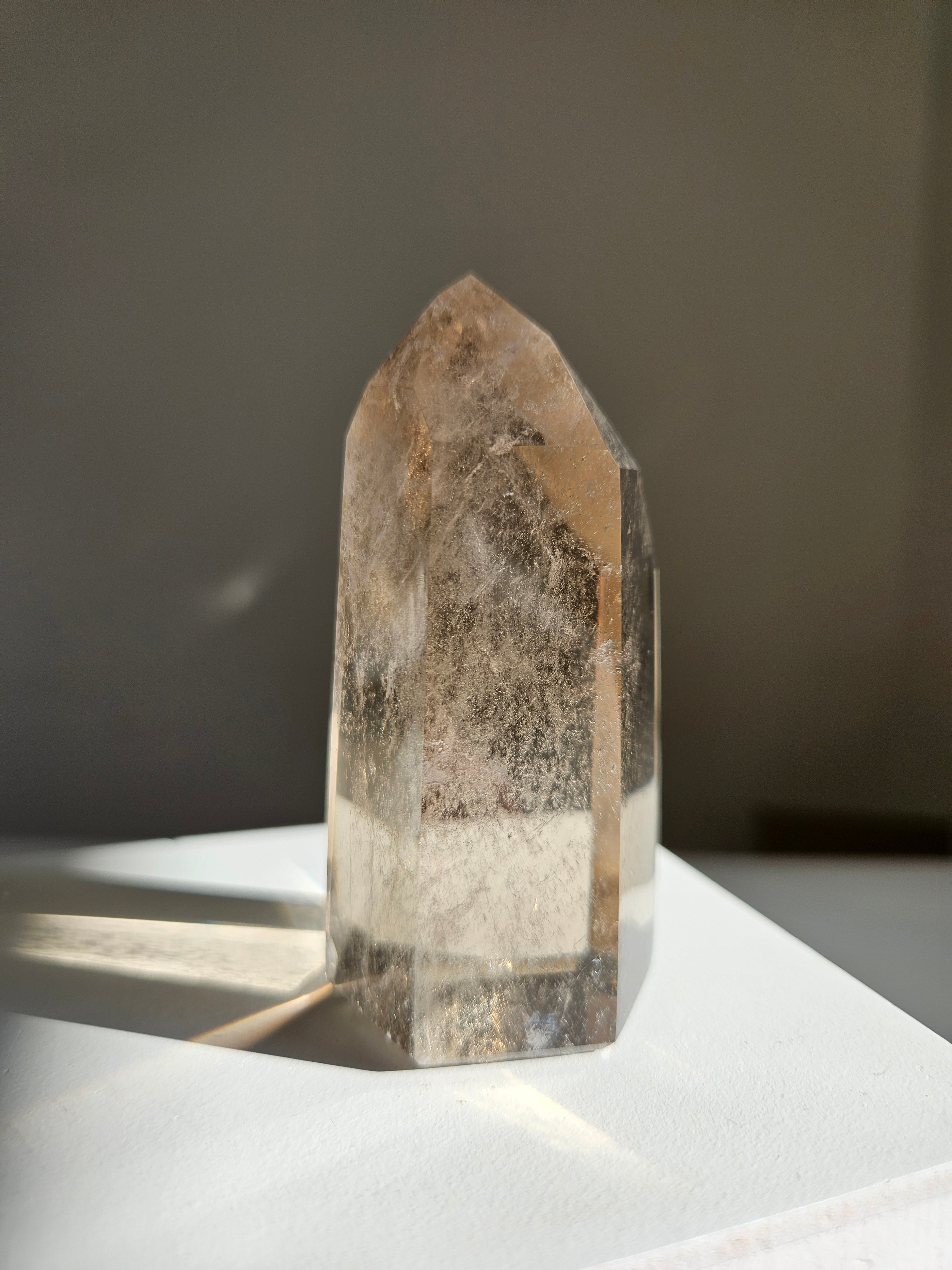 Smoky Quartz Tower 006