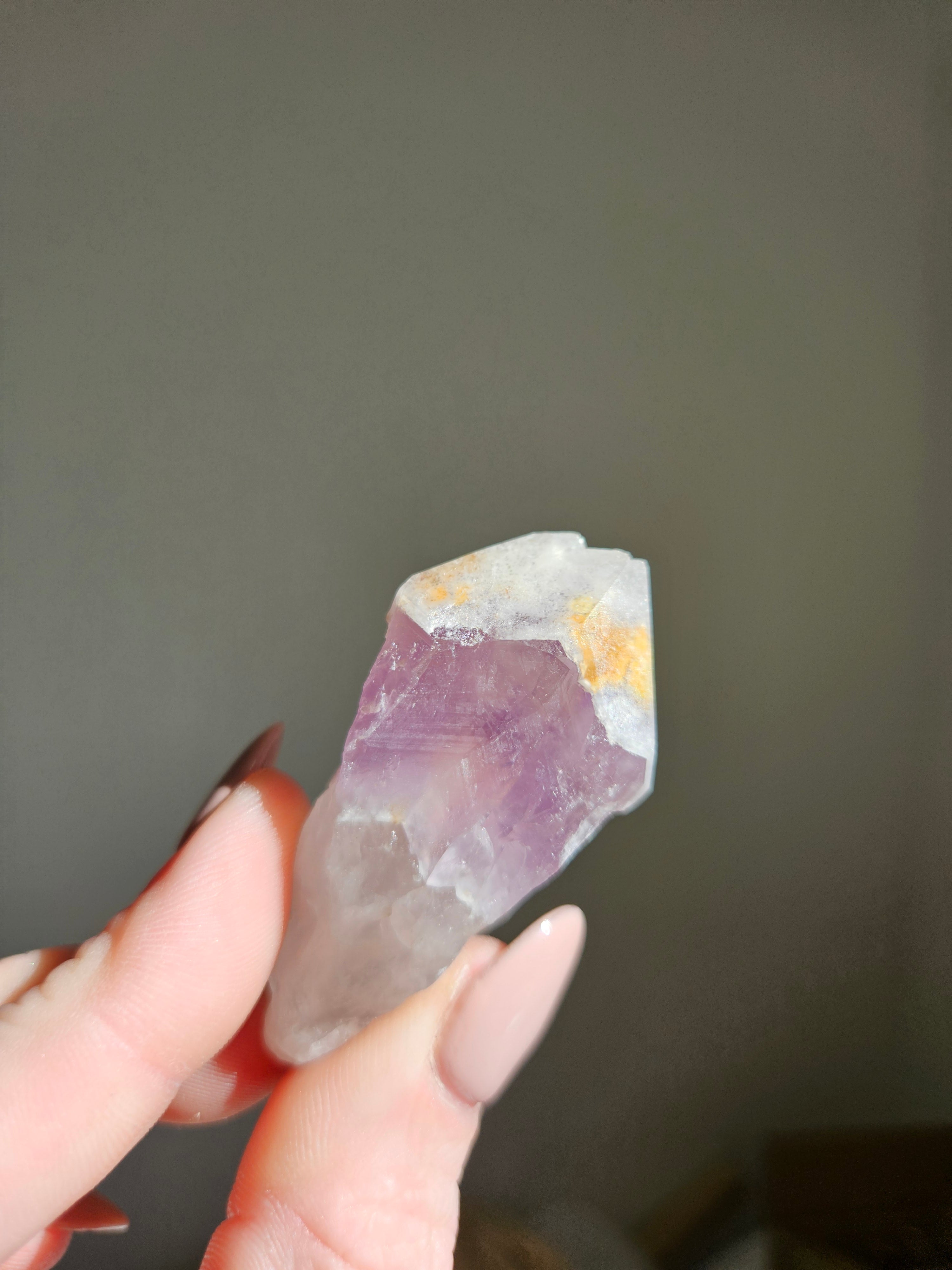 Capped Amethyst Root 004