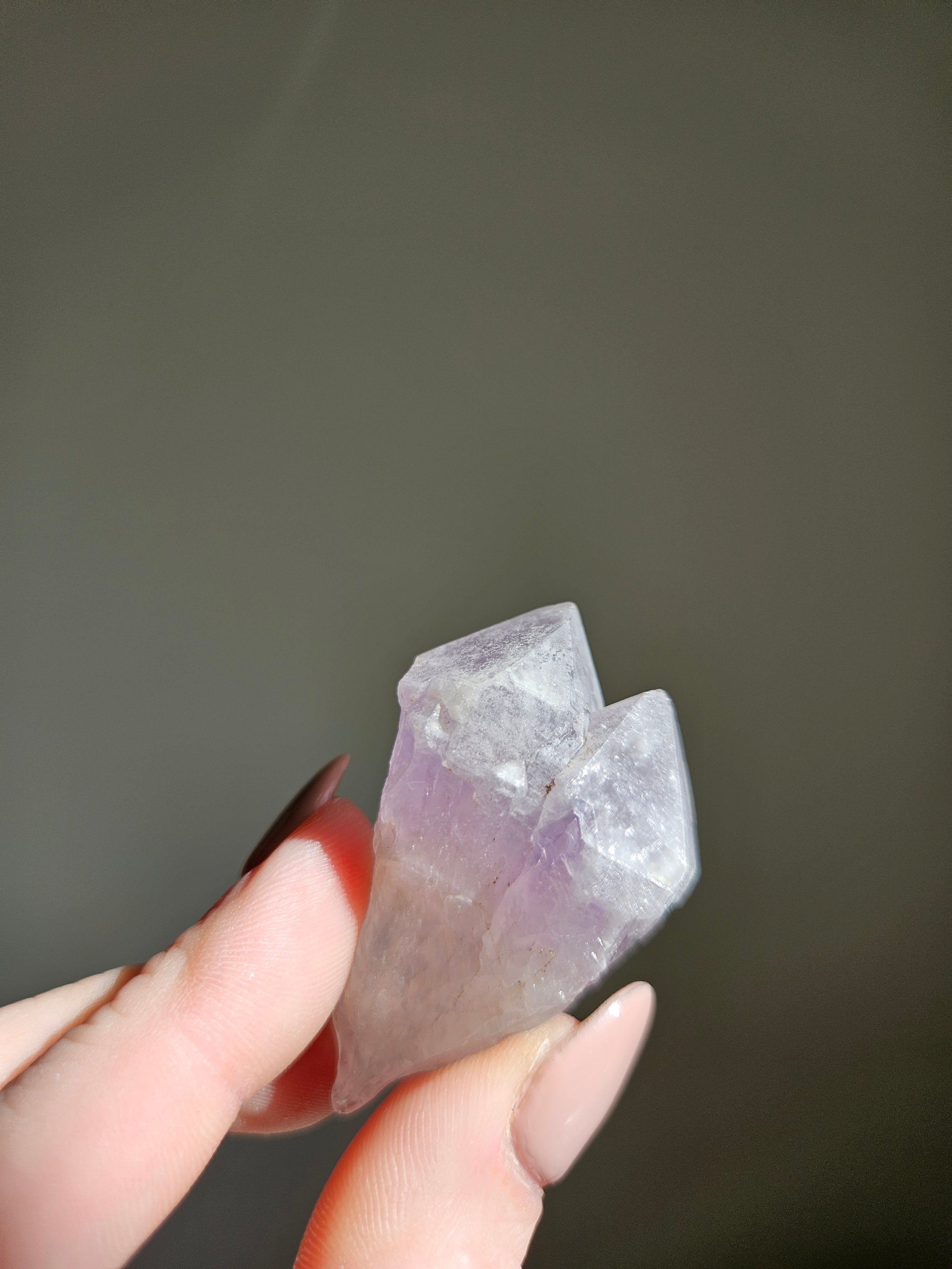 Capped Amethyst Root 006