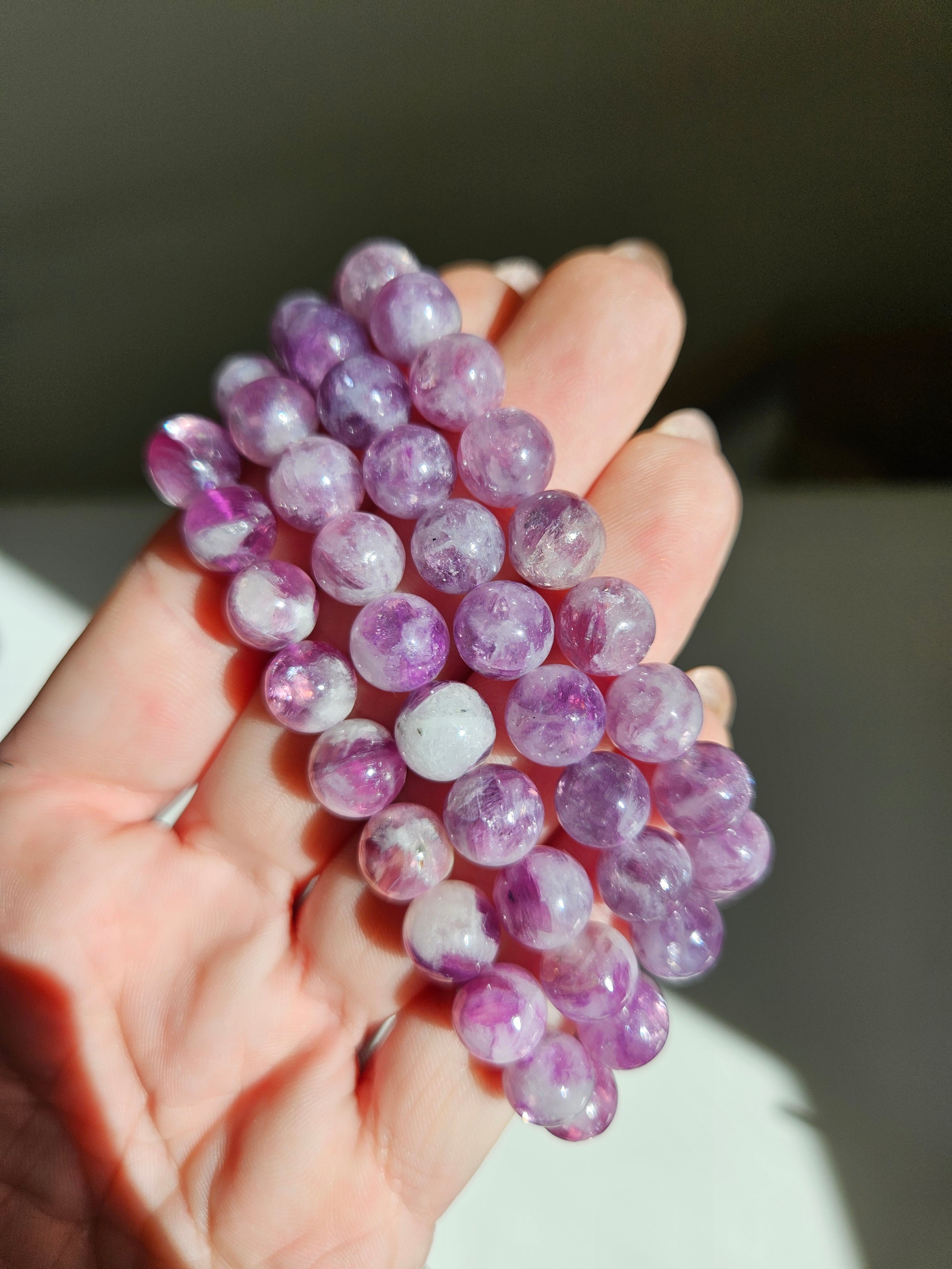 Lepidolite Bracelet | 9mm