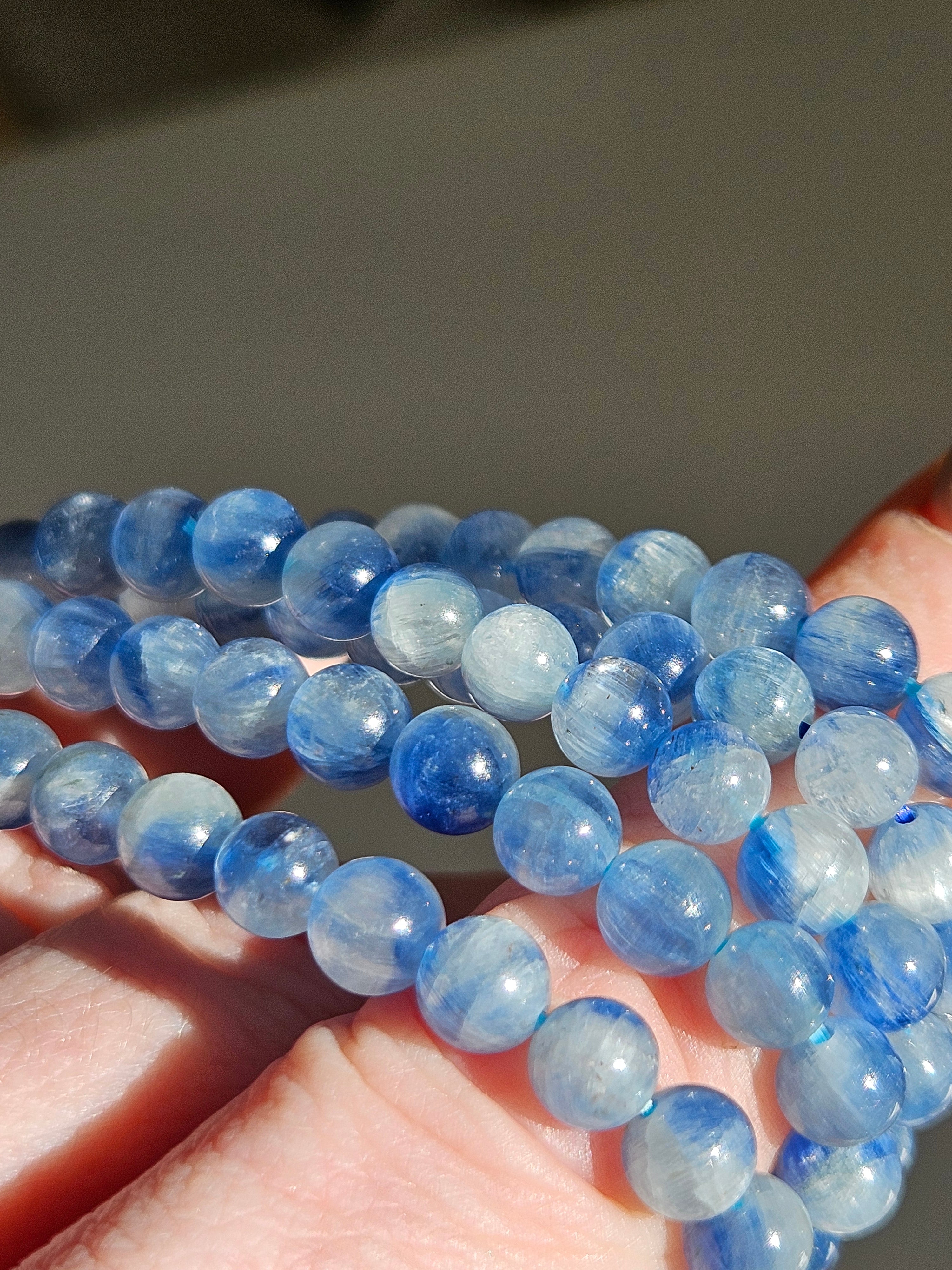 Blue Kyanite Bracelet | 6mm