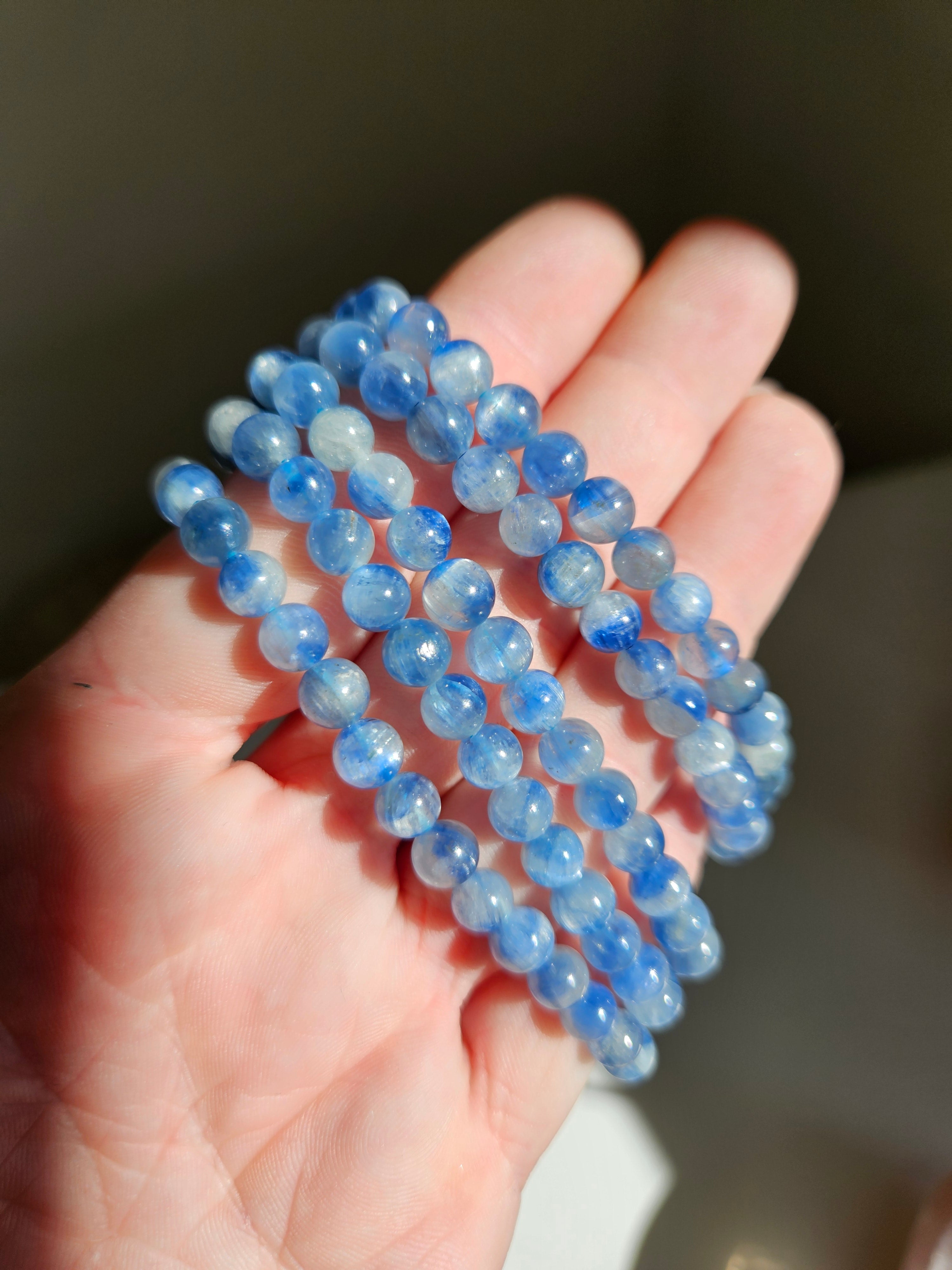 Blue Kyanite Bracelet | 6mm